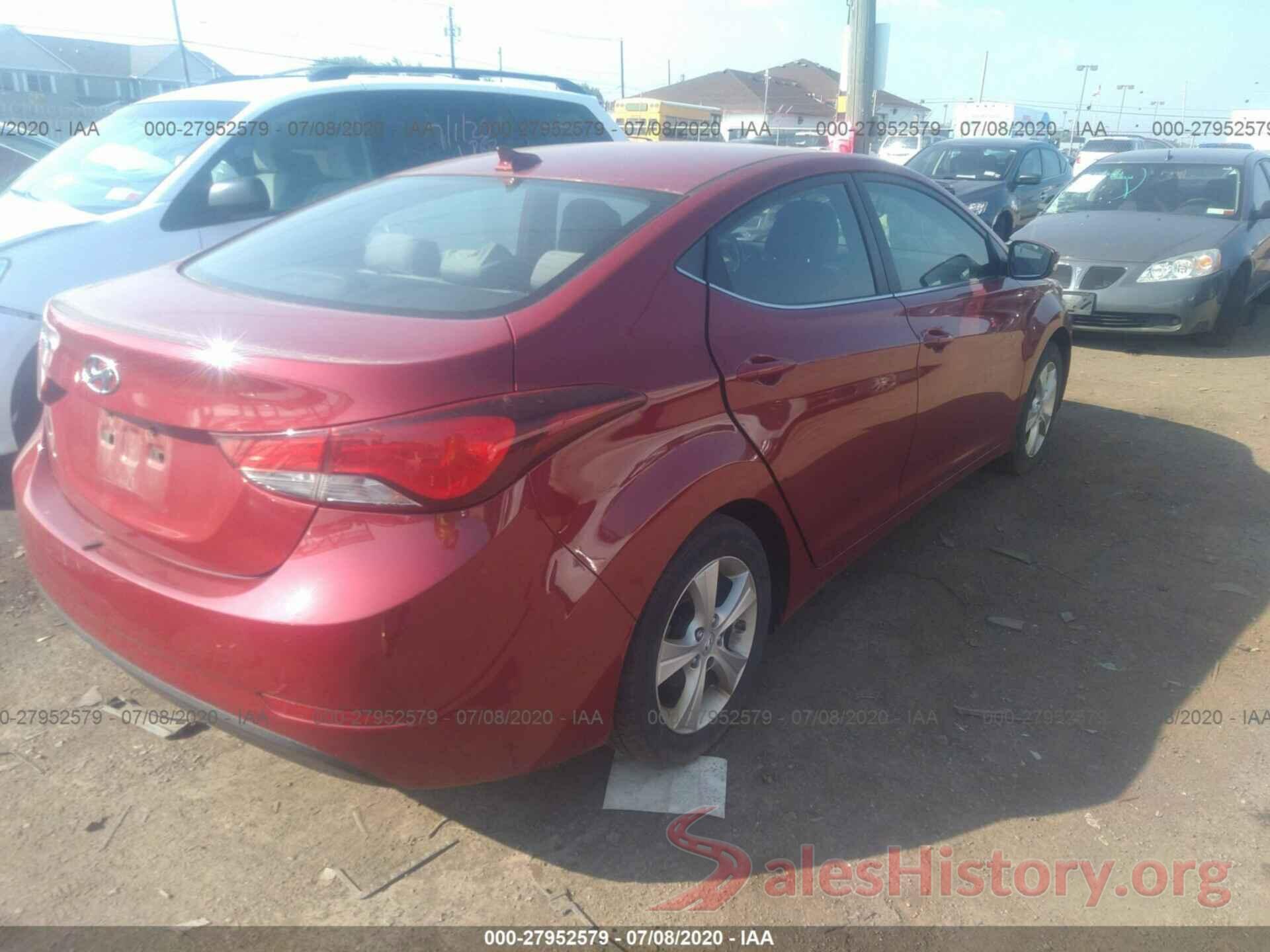 KMHDH4AE1GU634265 2016 Hyundai Elantra