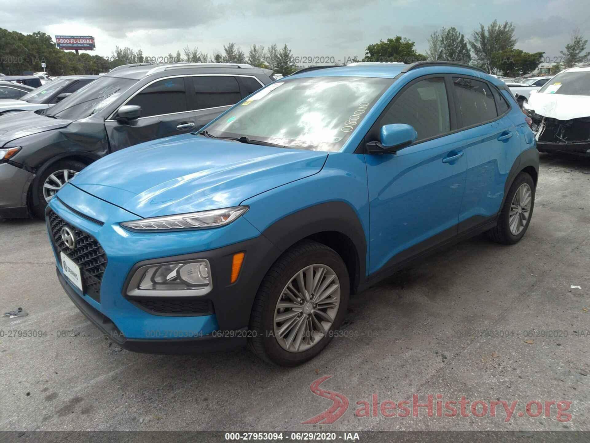 KM8K22AA0JU080010 2018 HYUNDAI KONA