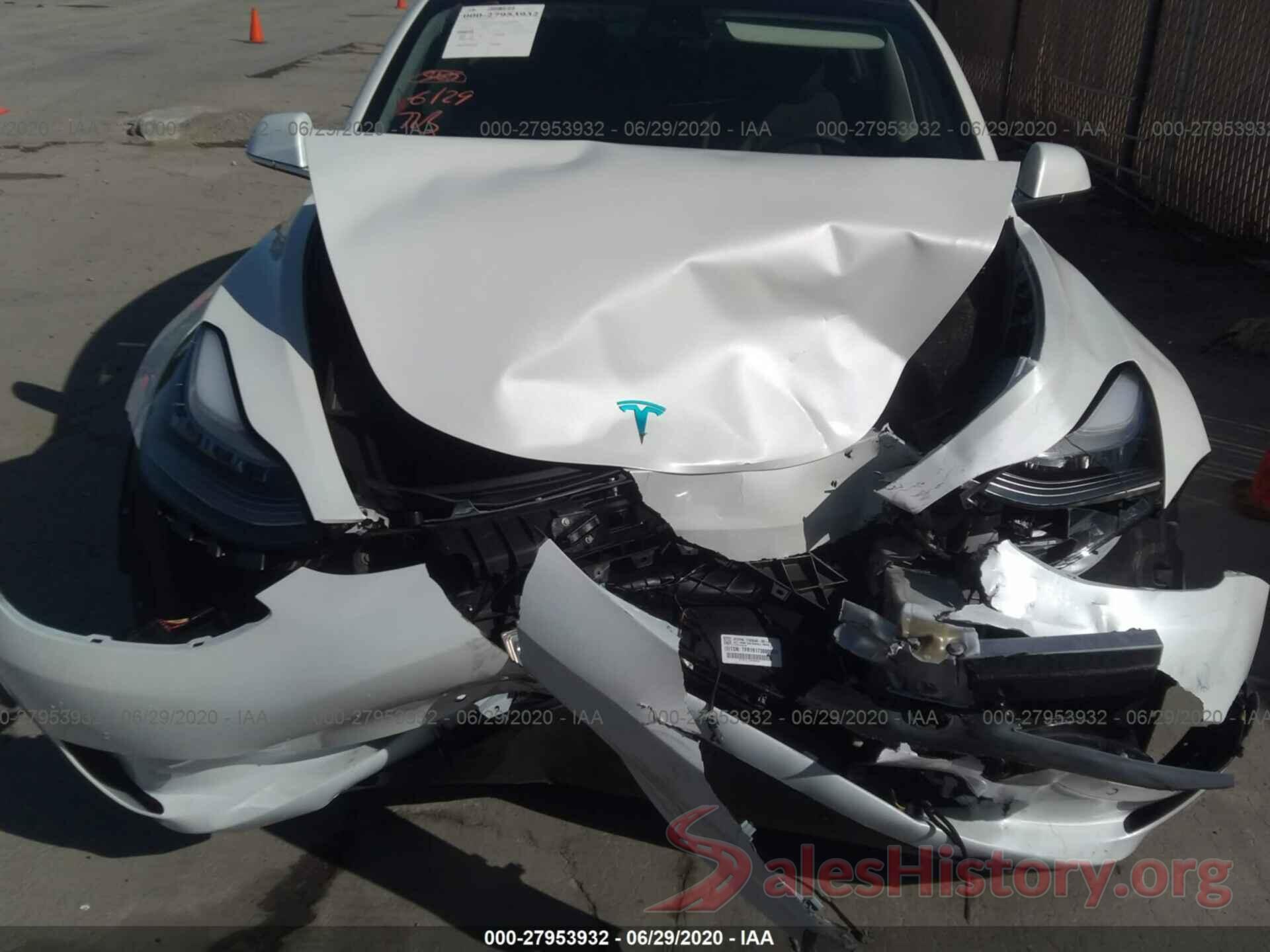 5YJ3E1EA5KF412084 2019 TESLA MODEL 3