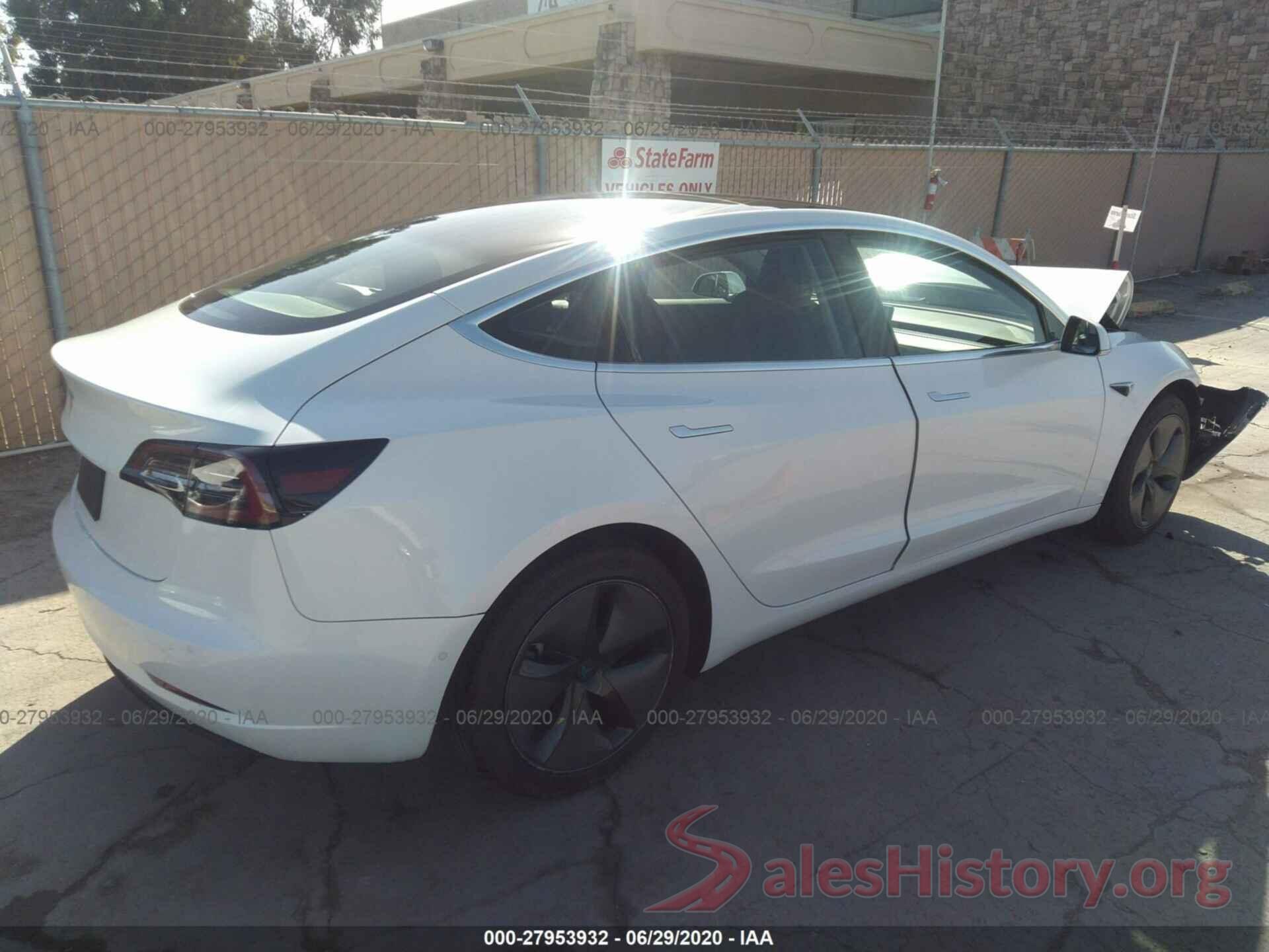 5YJ3E1EA5KF412084 2019 TESLA MODEL 3