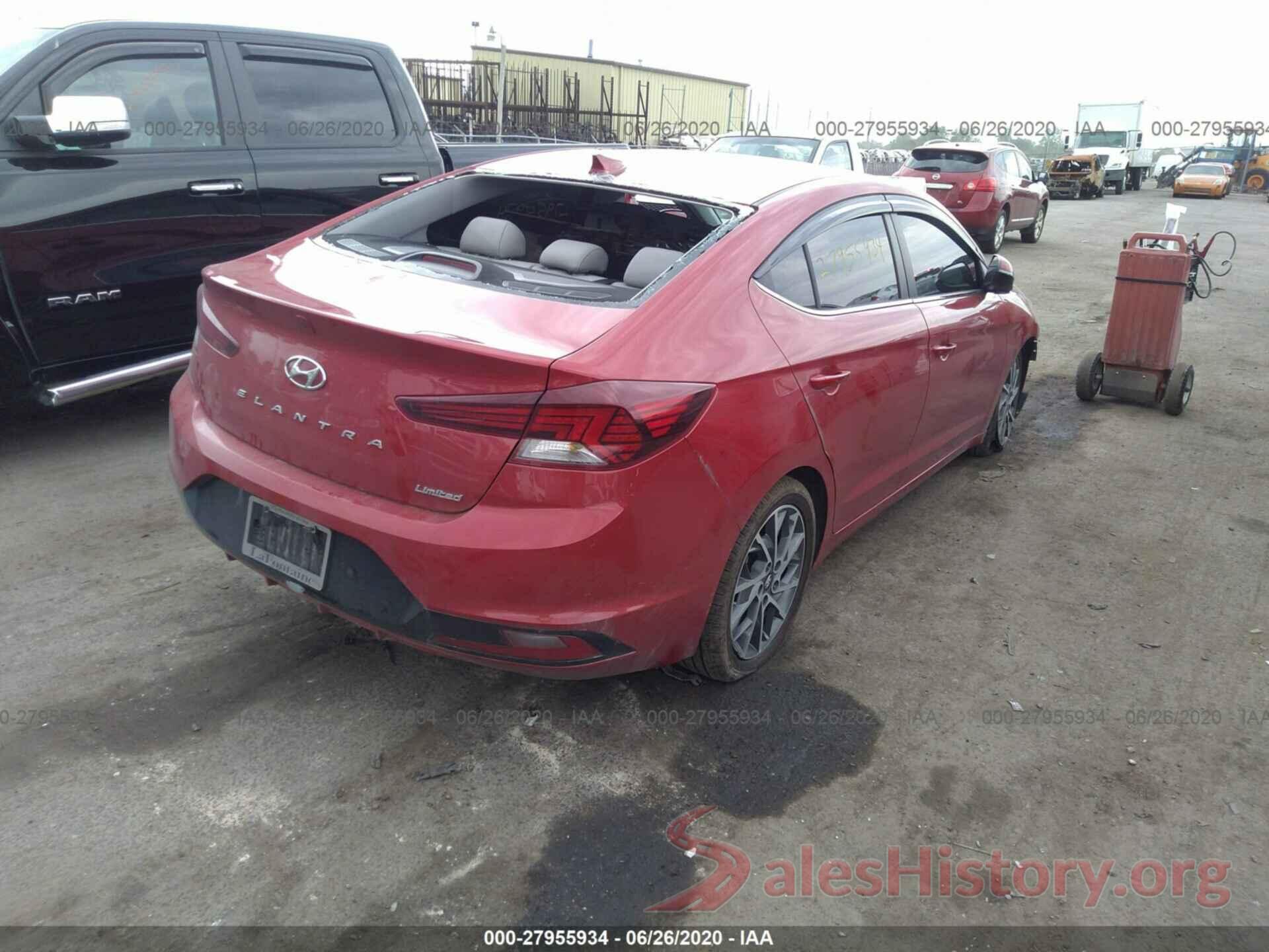 5NPD84LF9LH516642 2020 HYUNDAI ELANTRA