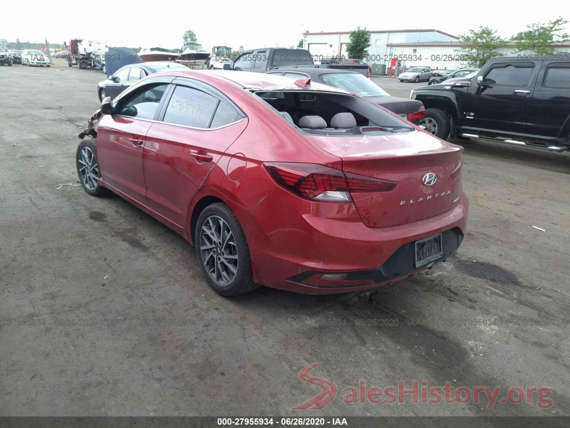 5NPD84LF9LH516642 2020 HYUNDAI ELANTRA