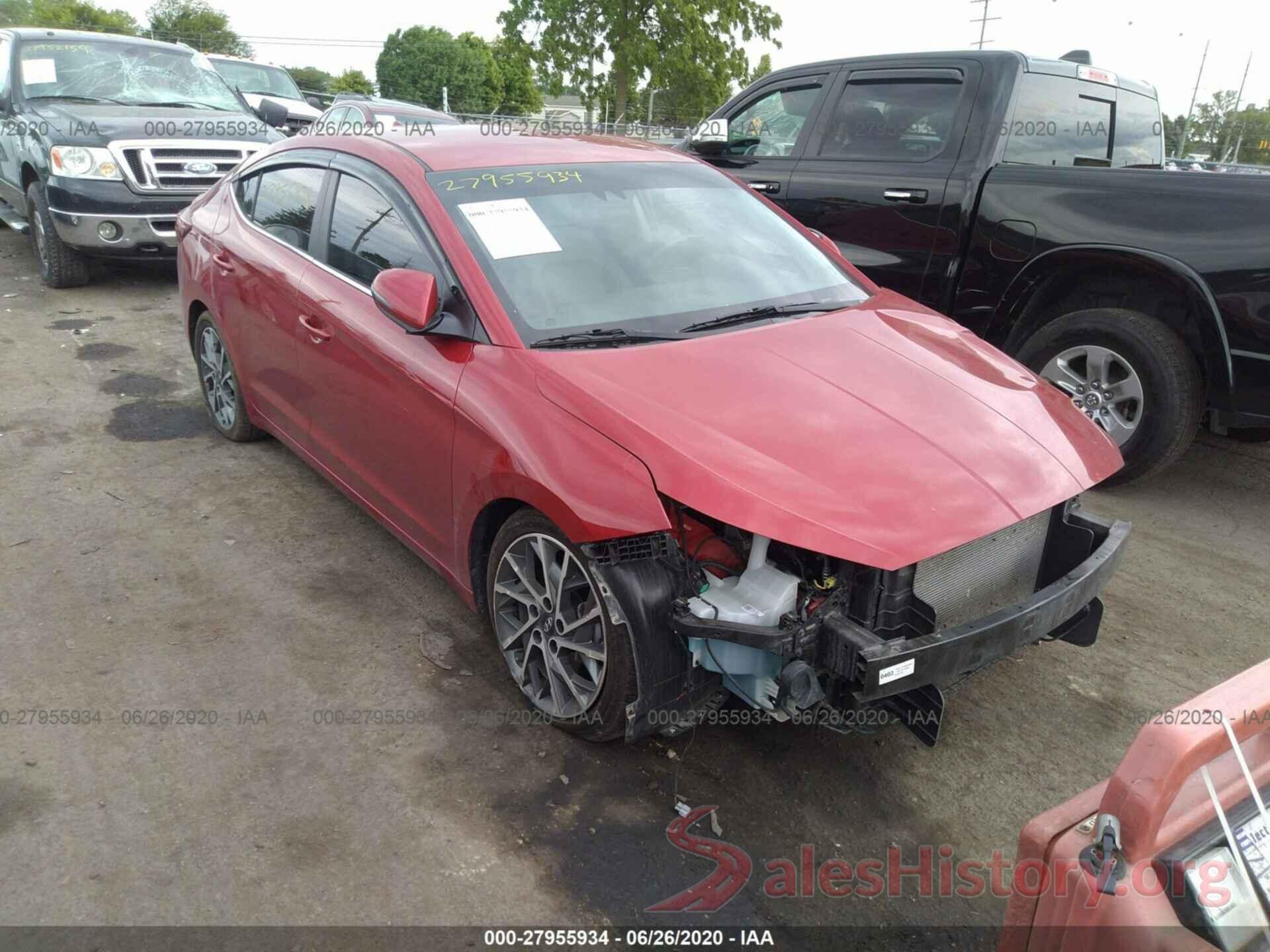 5NPD84LF9LH516642 2020 HYUNDAI ELANTRA