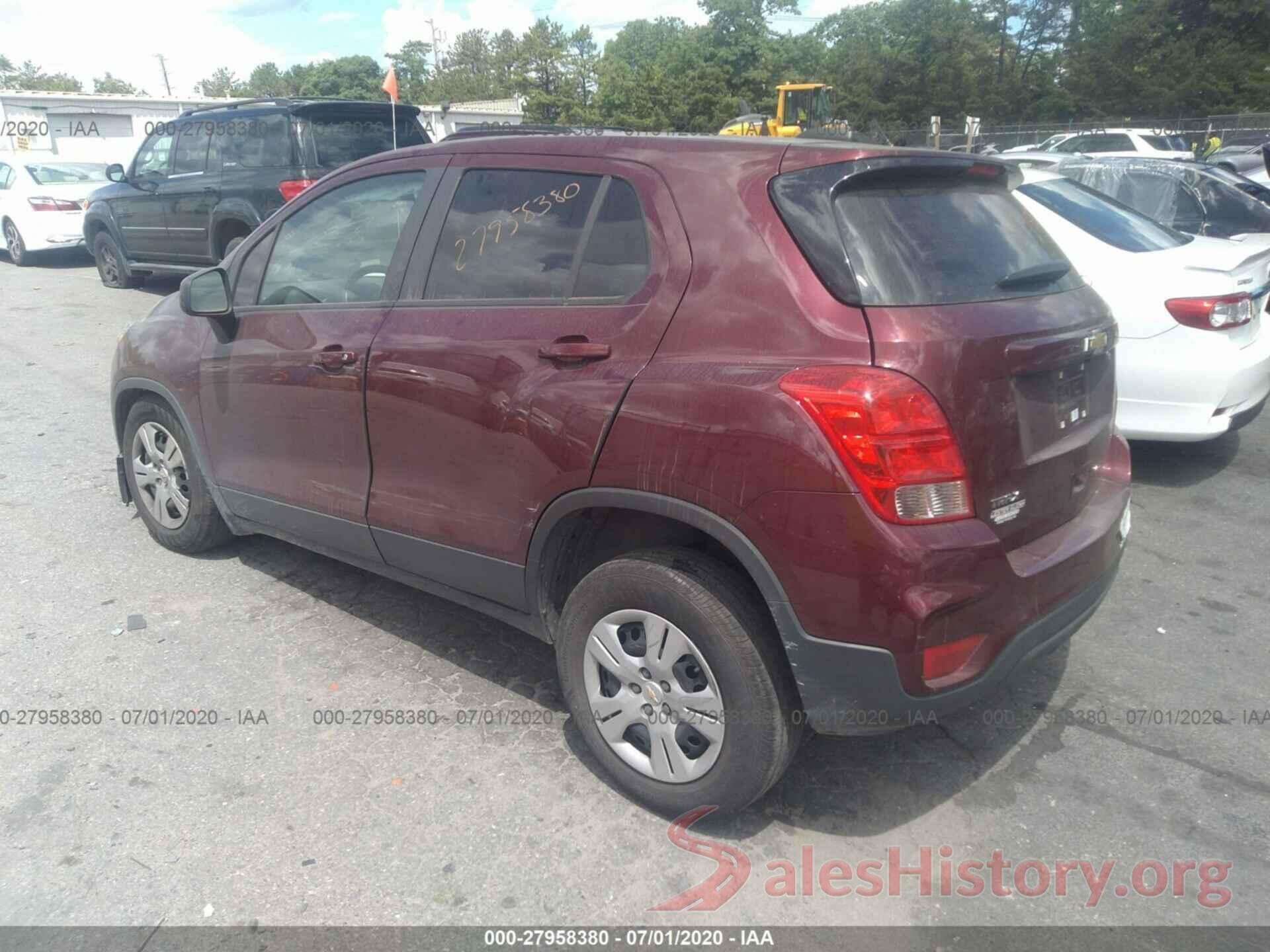 3GNCJKSB6HL152973 2017 Chevrolet Trax