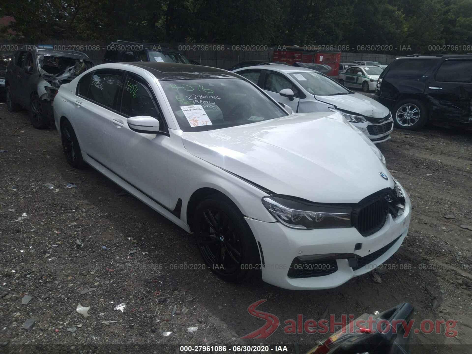 WBA7E4C50KGV28479 2019 BMW 7 SERIES