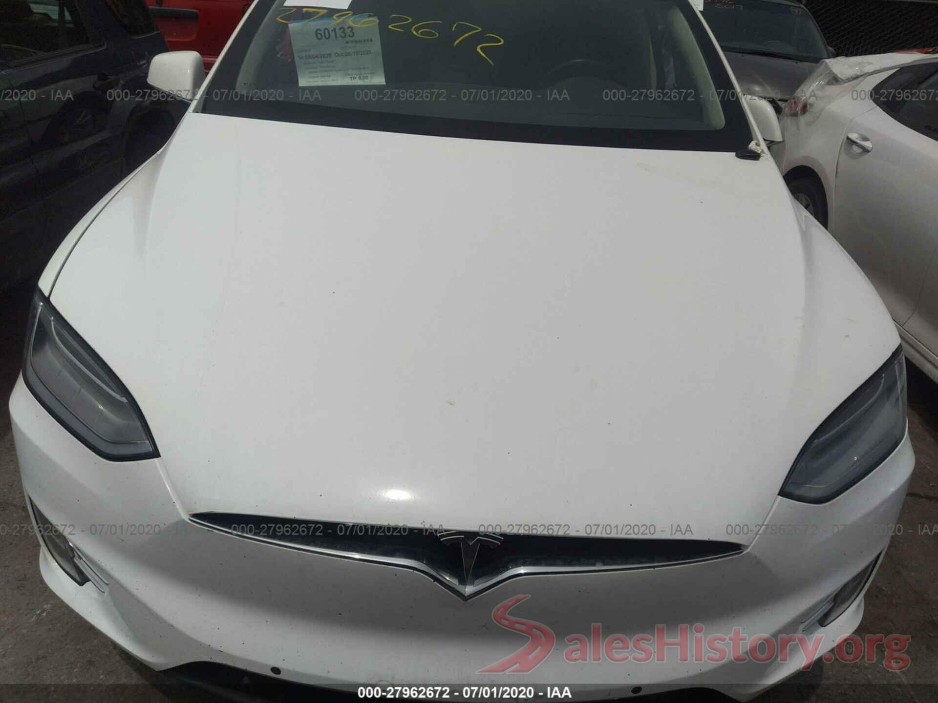 5YJXCAE24HF046031 2017 TESLA MODEL X