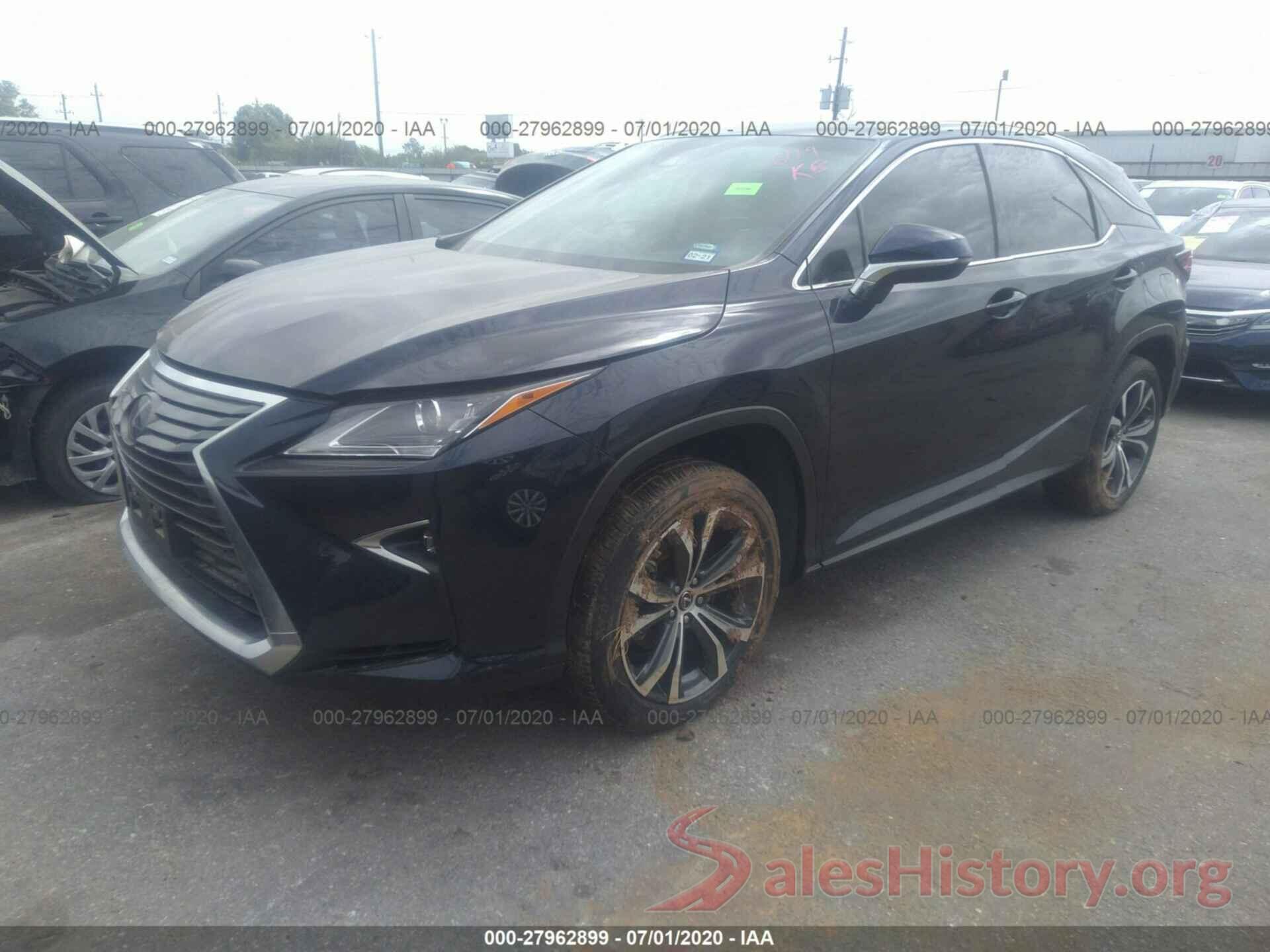 2T2ZZMCA1KC133878 2019 LEXUS RX