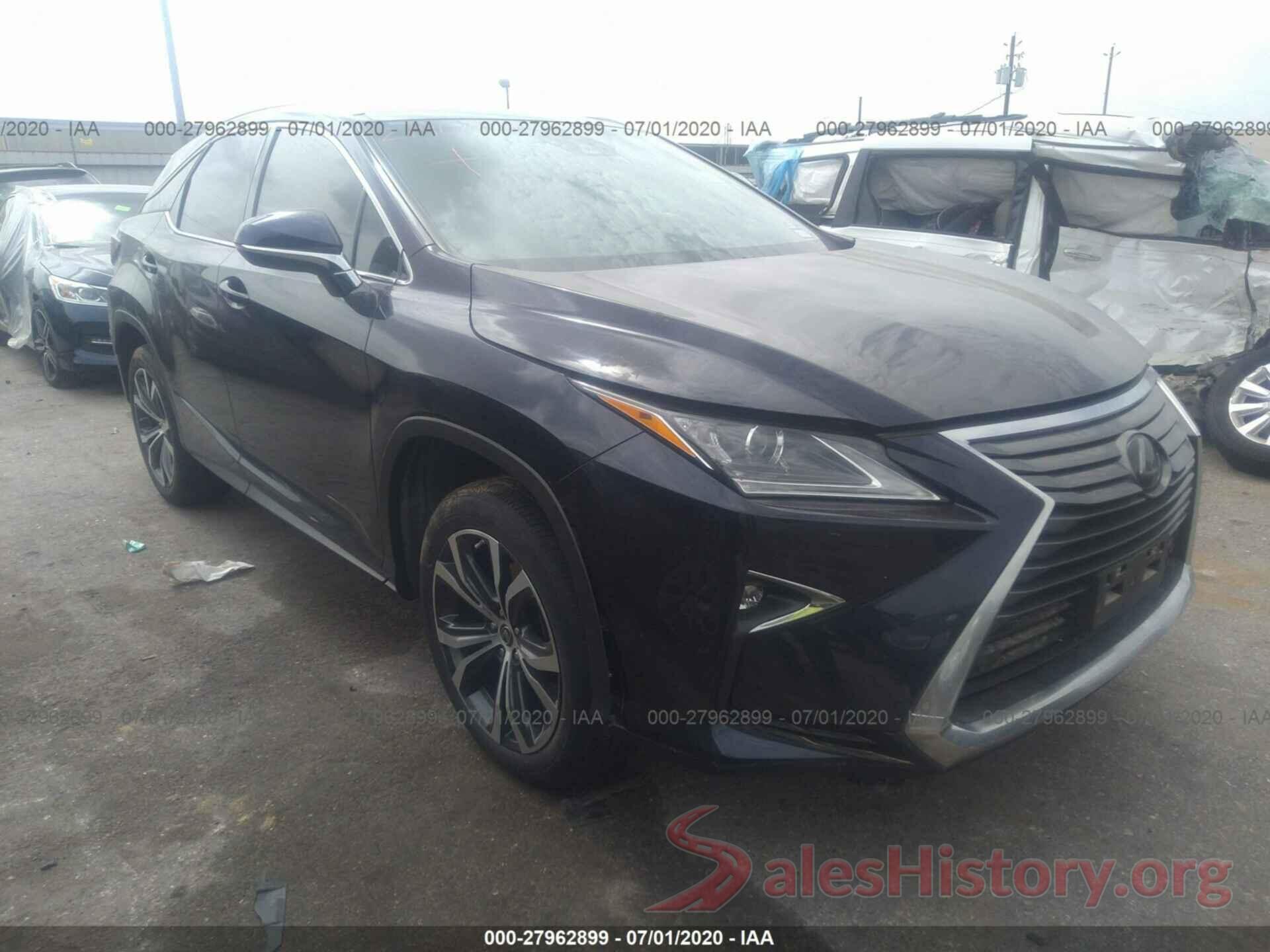 2T2ZZMCA1KC133878 2019 LEXUS RX