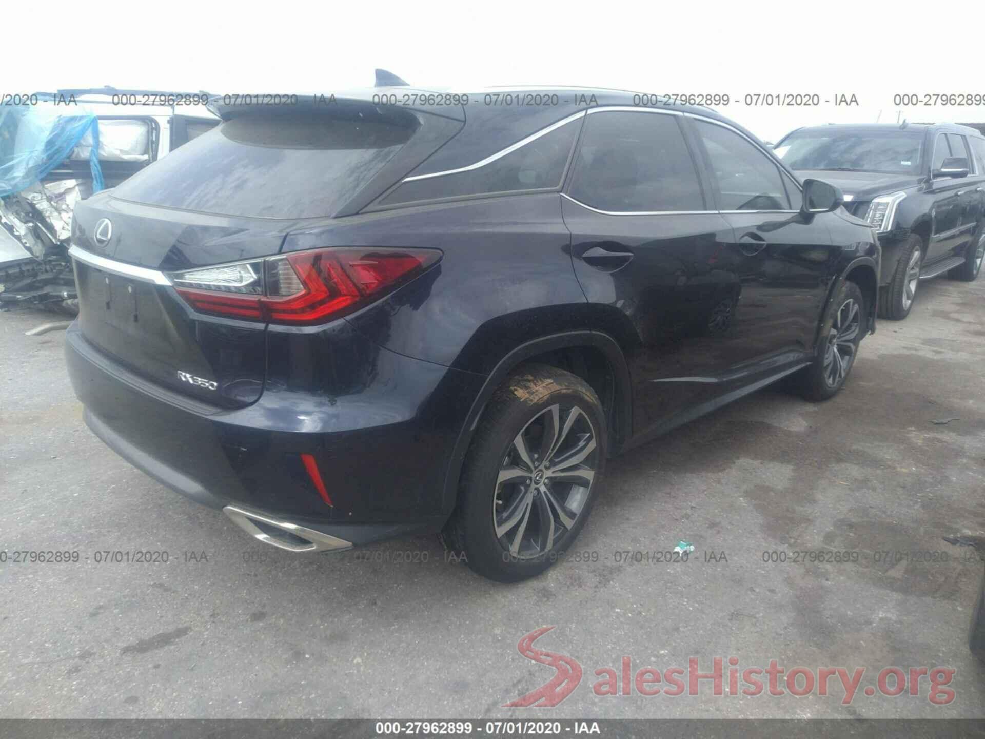 2T2ZZMCA1KC133878 2019 LEXUS RX