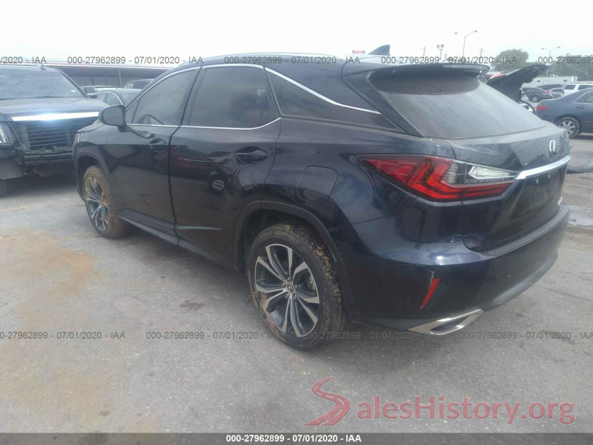 2T2ZZMCA1KC133878 2019 LEXUS RX