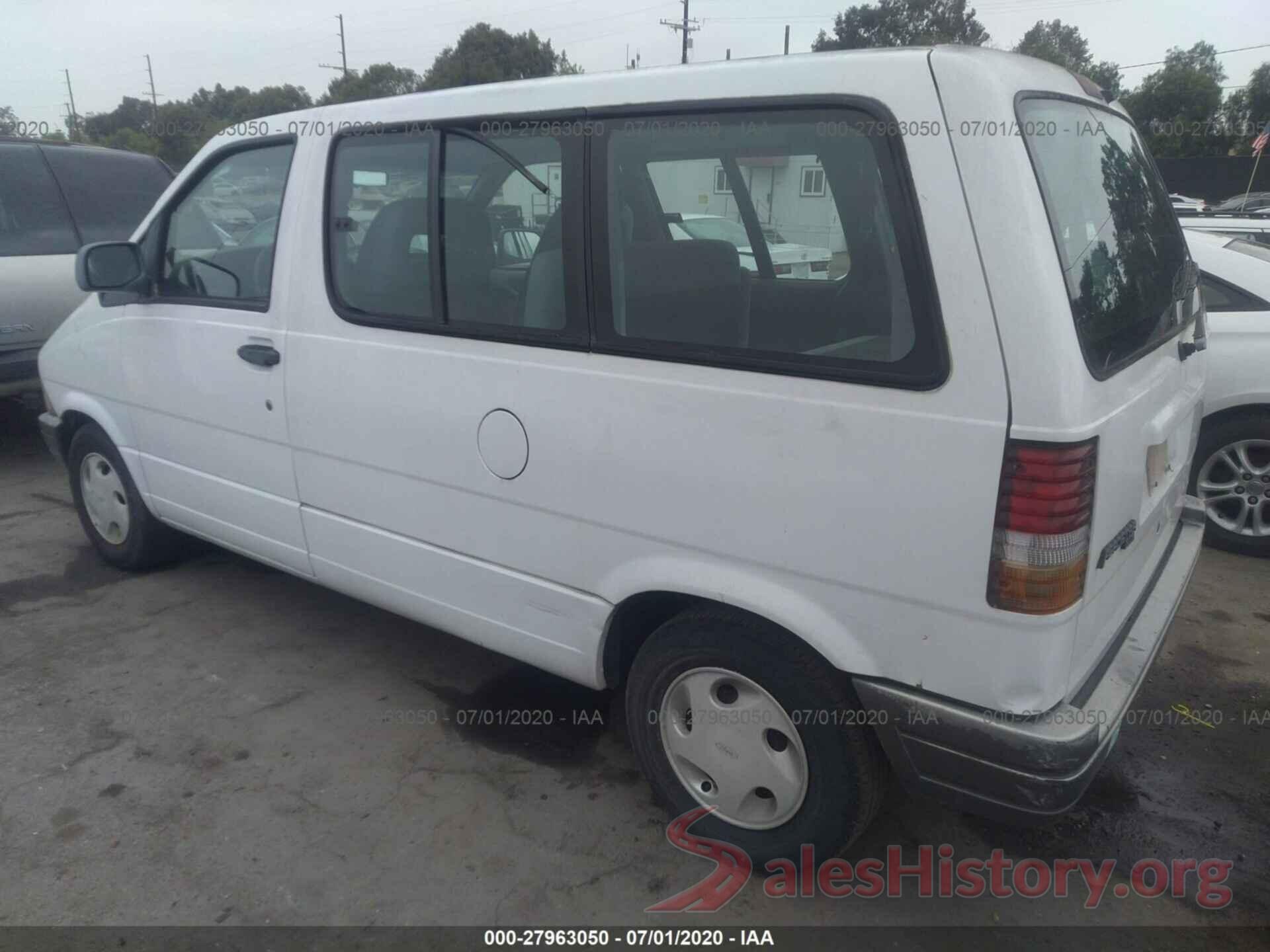 3KPFK4A74JE256920 1996 FORD AEROSTAR