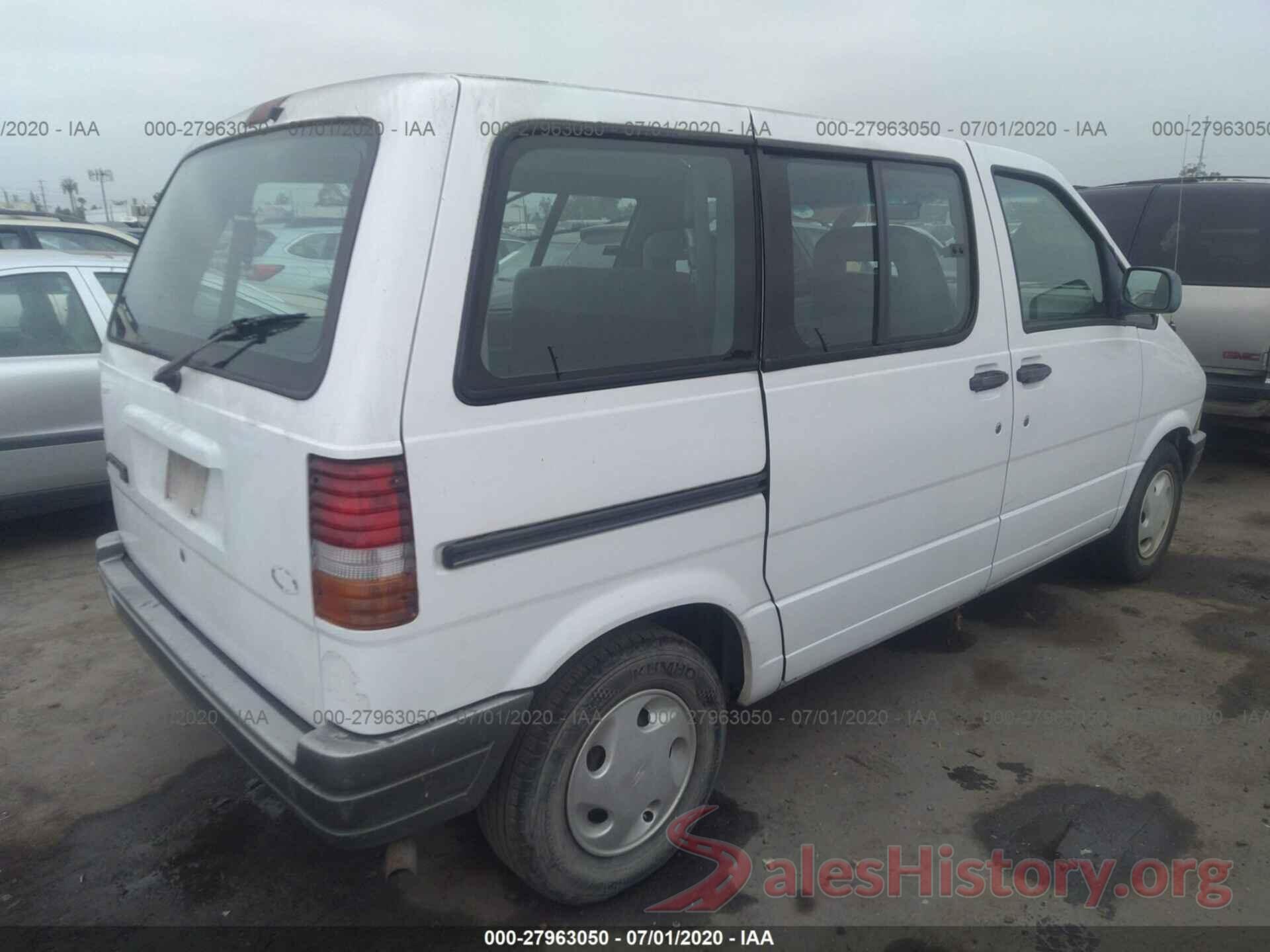 3KPFK4A74JE256920 1996 FORD AEROSTAR