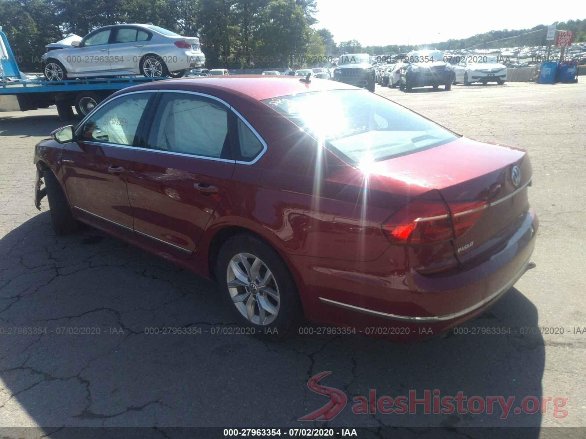 1VWAT7A35GC012390 2016 VOLKSWAGEN PASSAT