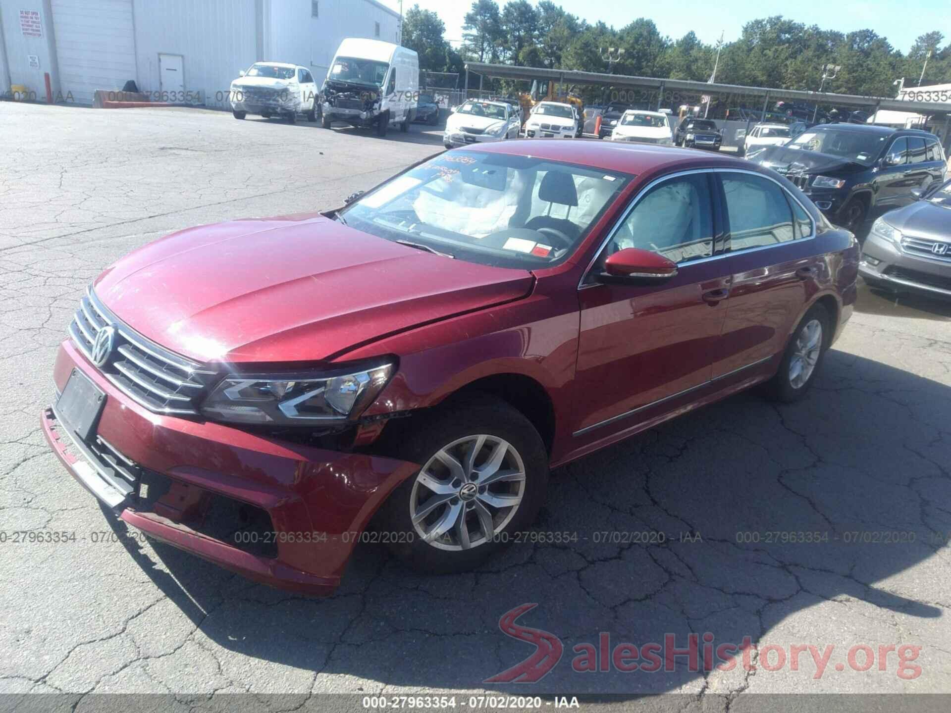 1VWAT7A35GC012390 2016 VOLKSWAGEN PASSAT