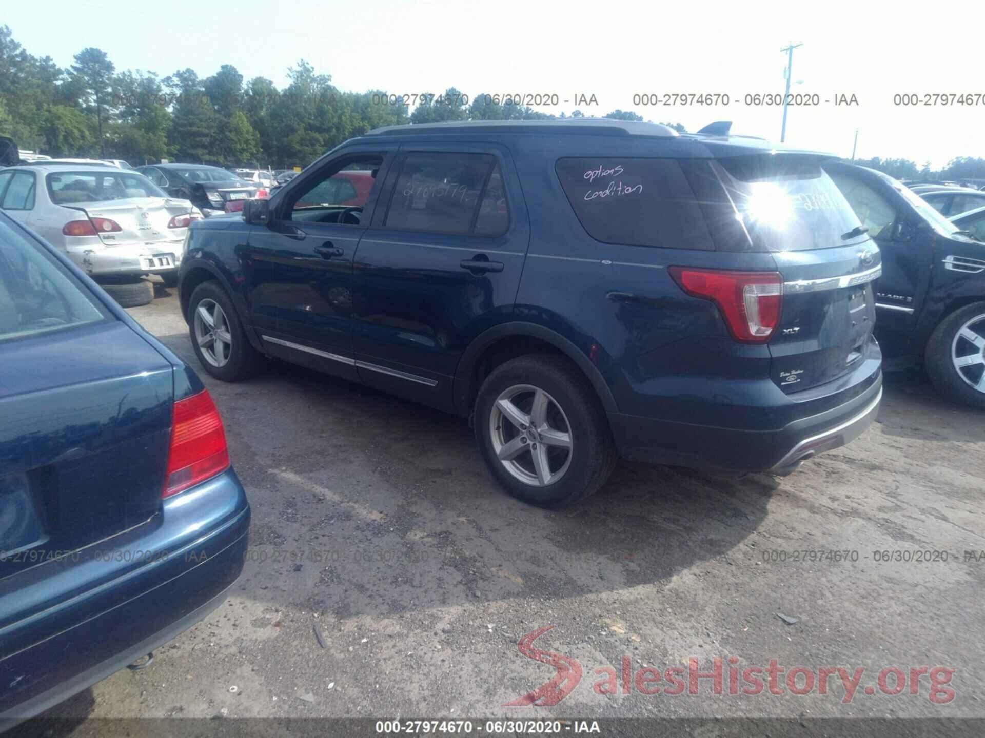 1FM5K8D84GGC29194 2016 Ford Explorer