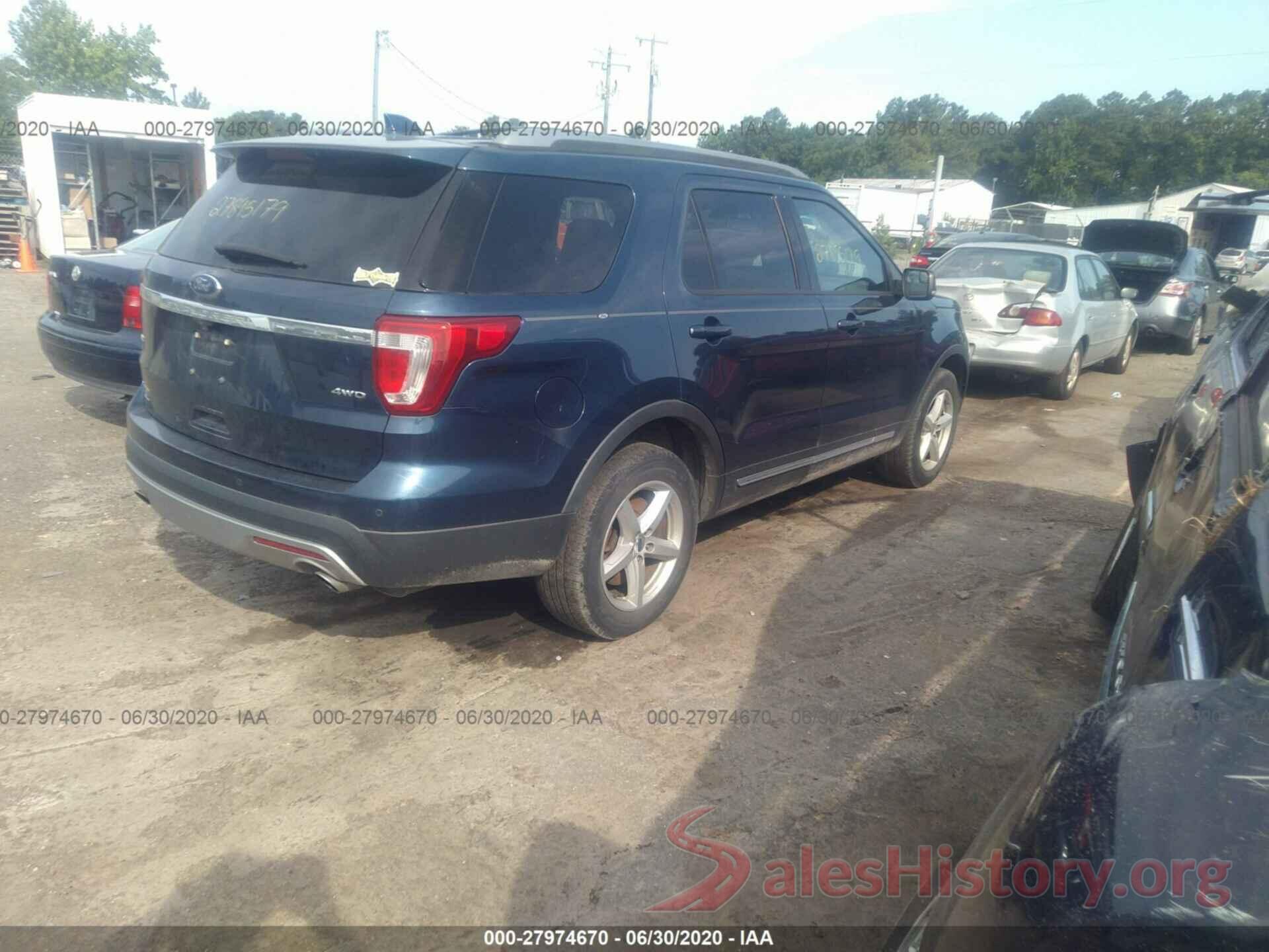 1FM5K8D84GGC29194 2016 Ford Explorer