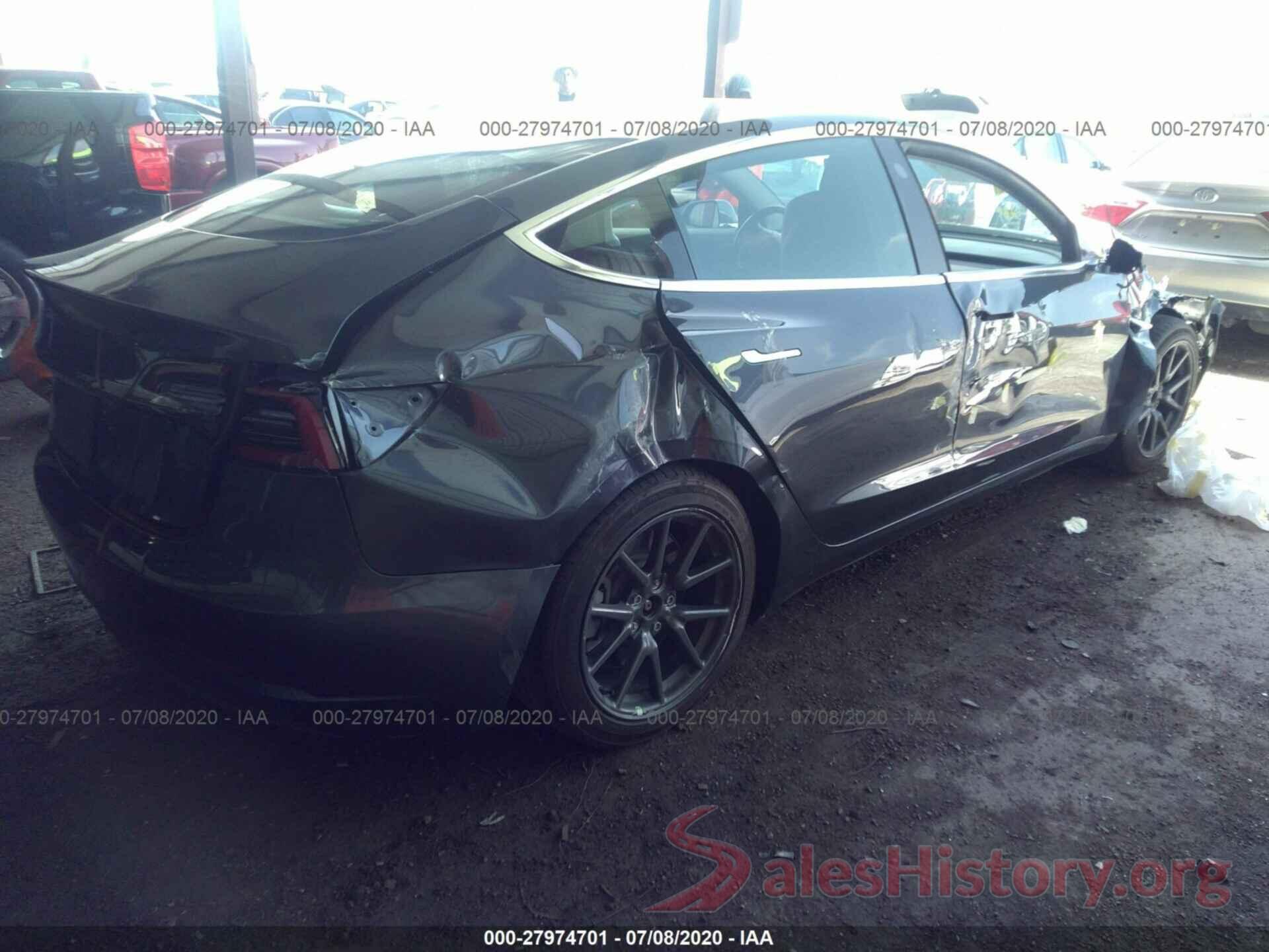 5YJ3E1EA5KF411145 2019 TESLA MODEL 3