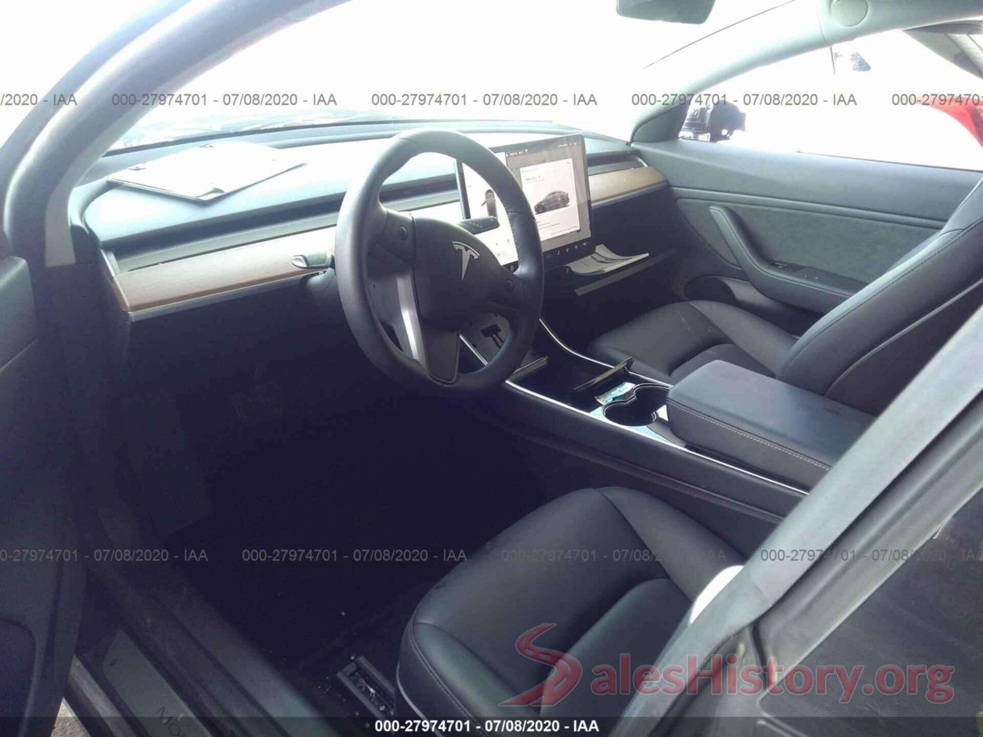 5YJ3E1EA5KF411145 2019 TESLA MODEL 3