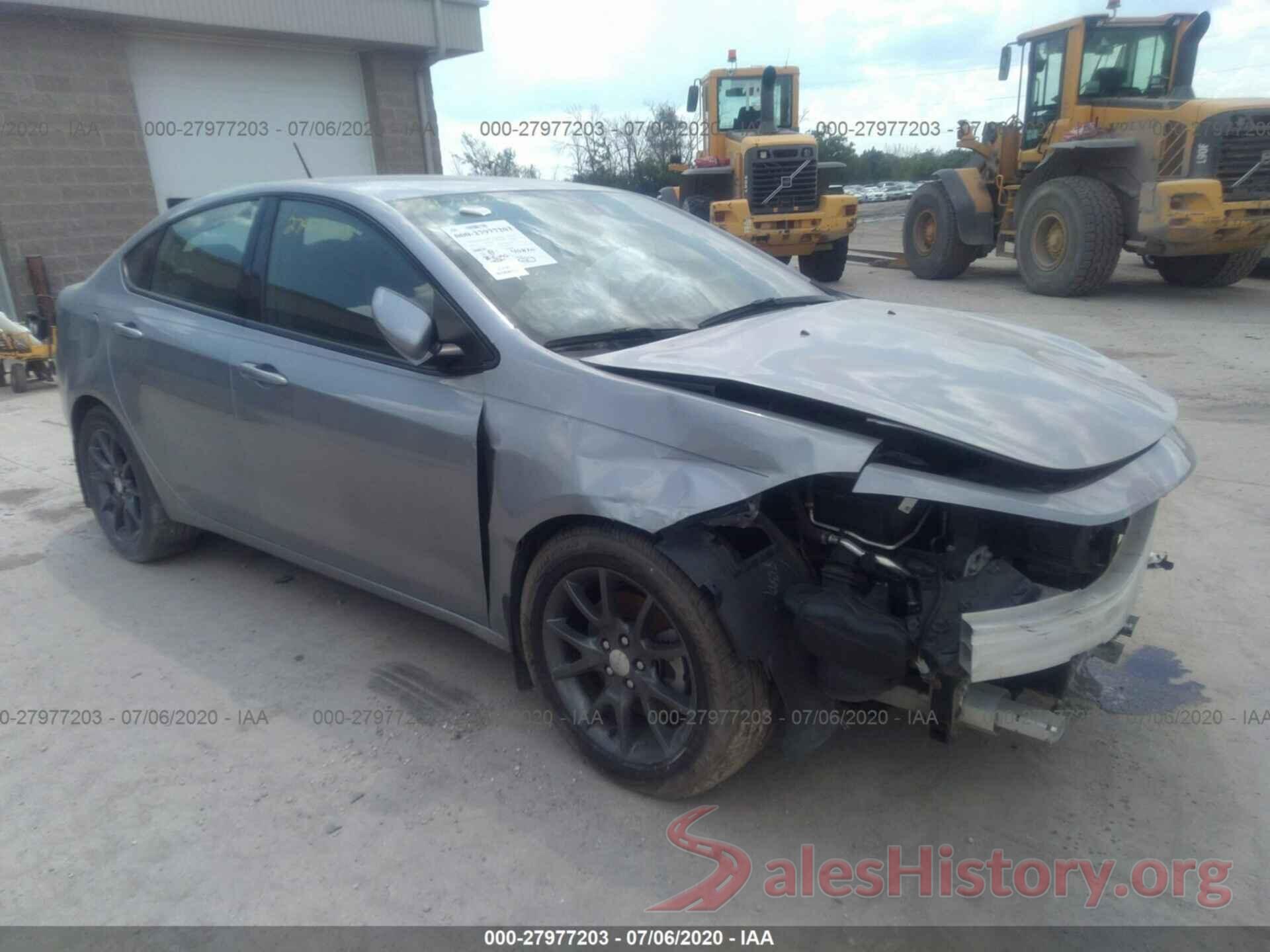 1C3CDFAA7GD504614 2016 DODGE DART