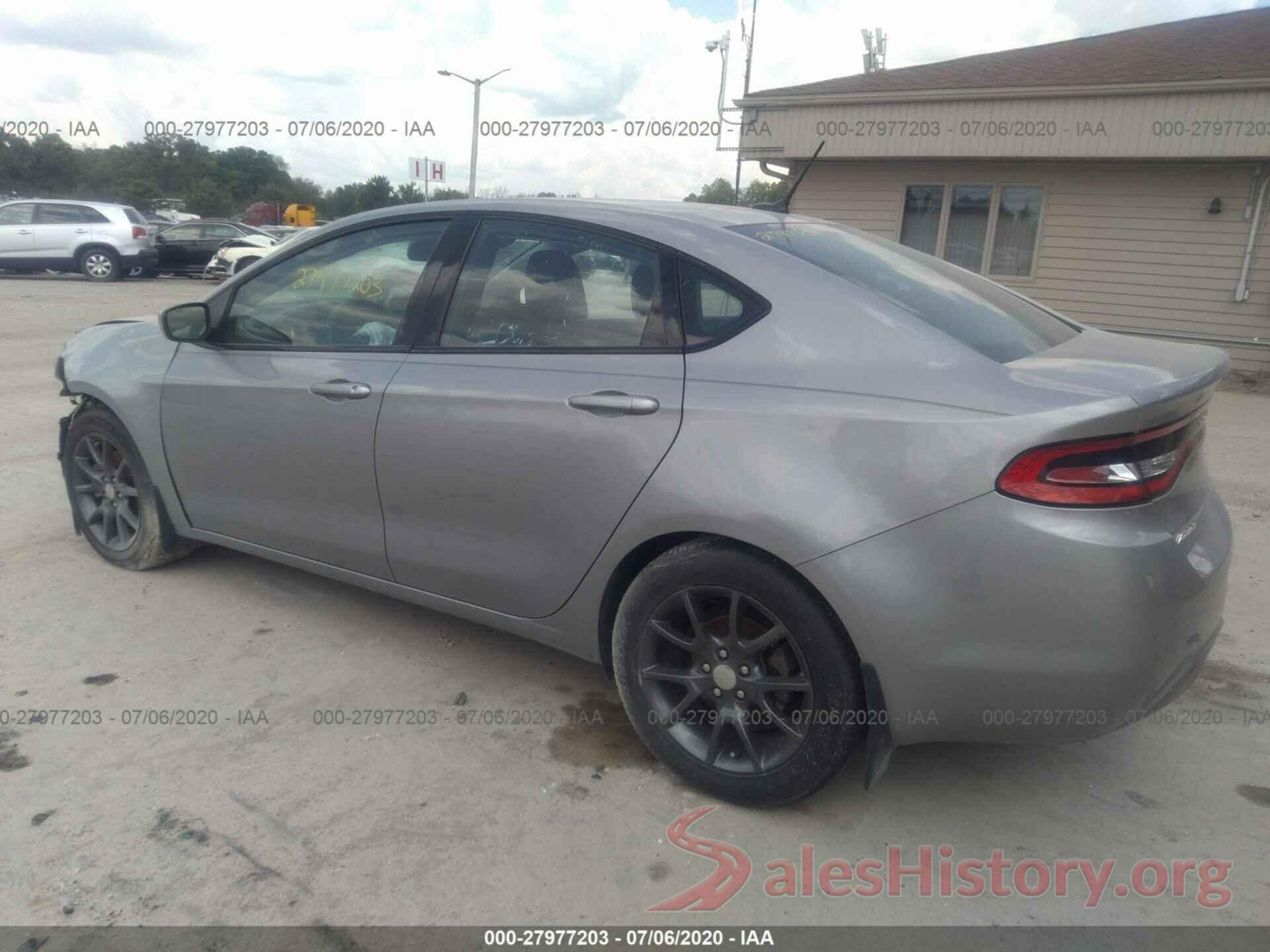 1C3CDFAA7GD504614 2016 DODGE DART