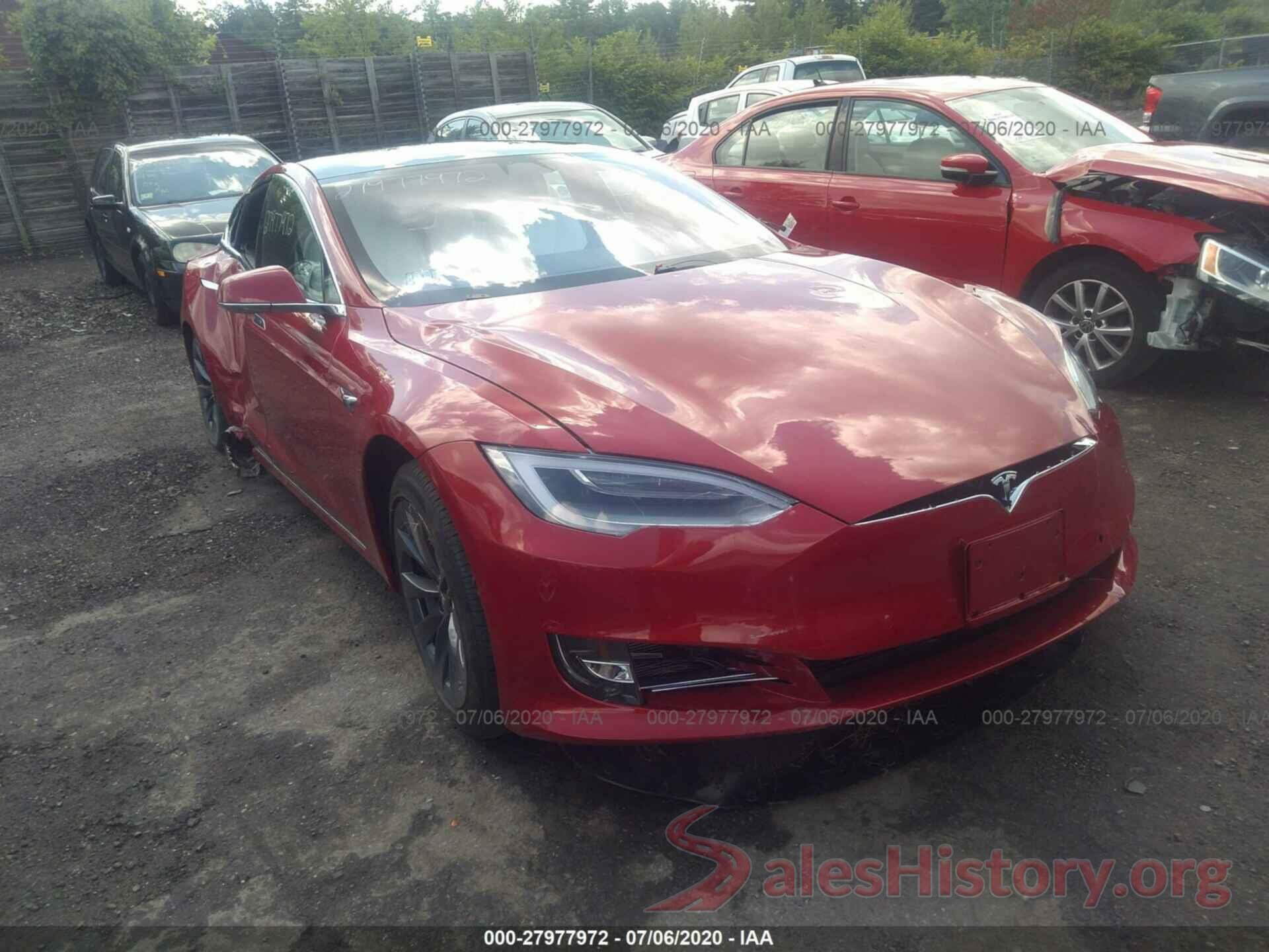 5YJSA1E27LF381051 2020 TESLA MODEL S