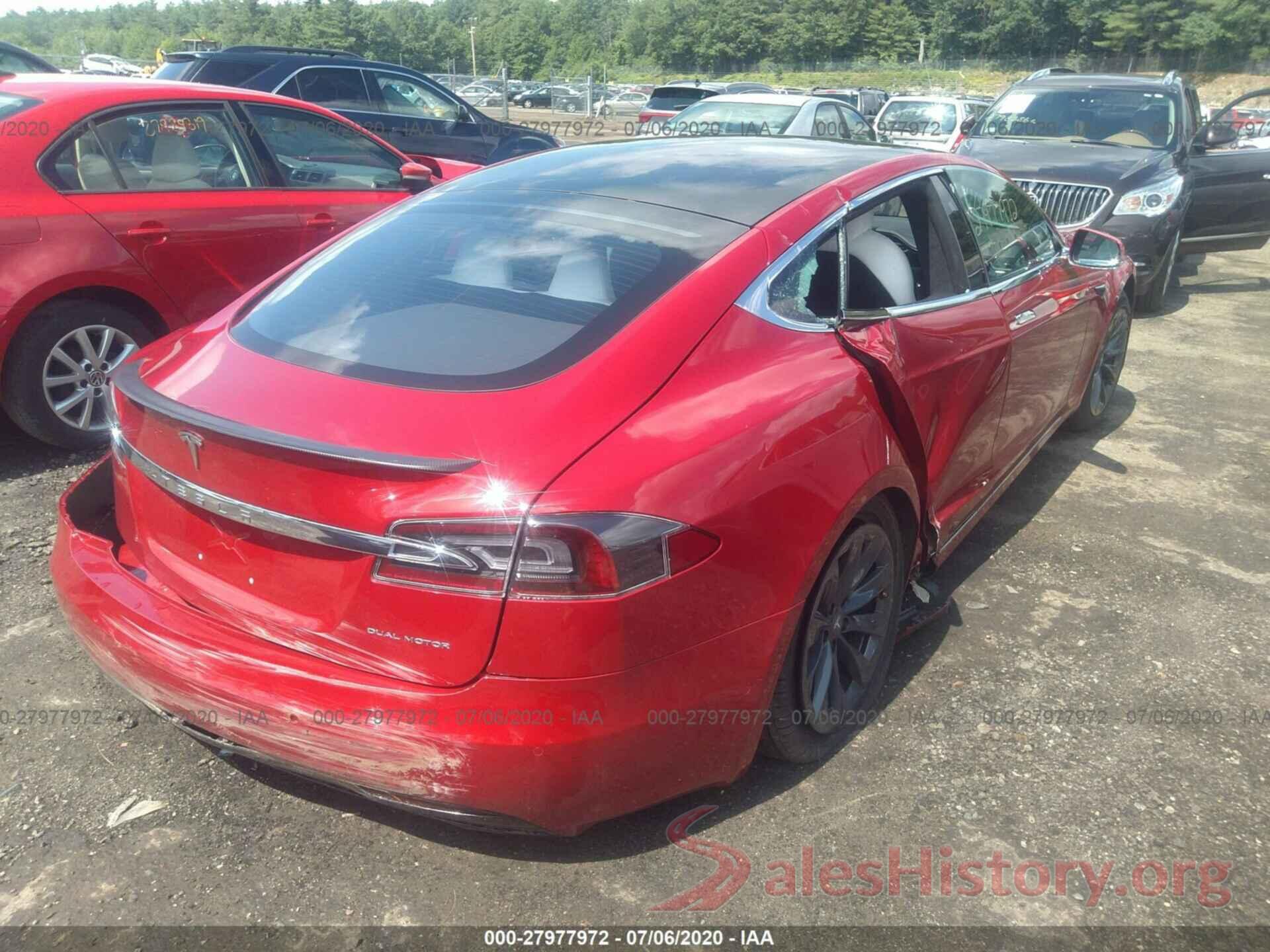 5YJSA1E27LF381051 2020 TESLA MODEL S