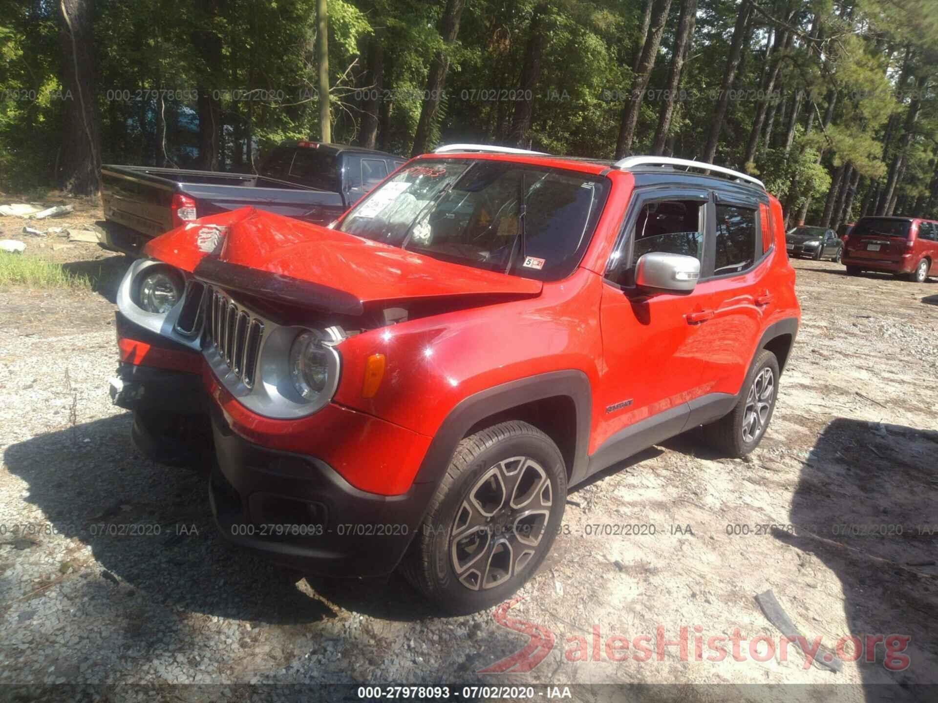 ZACCJBDB0HPE74098 2017 Jeep Renegade