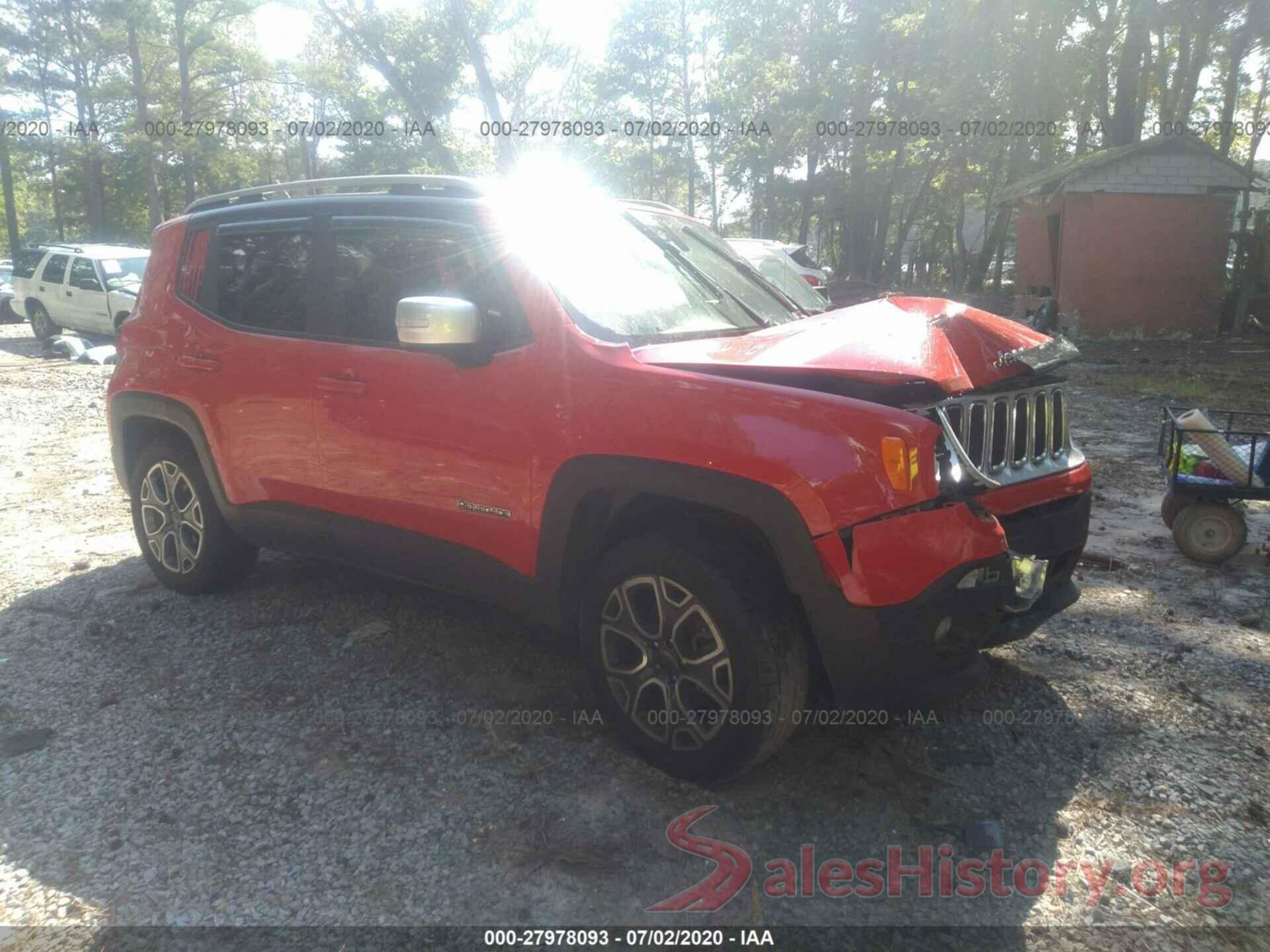 ZACCJBDB0HPE74098 2017 Jeep Renegade