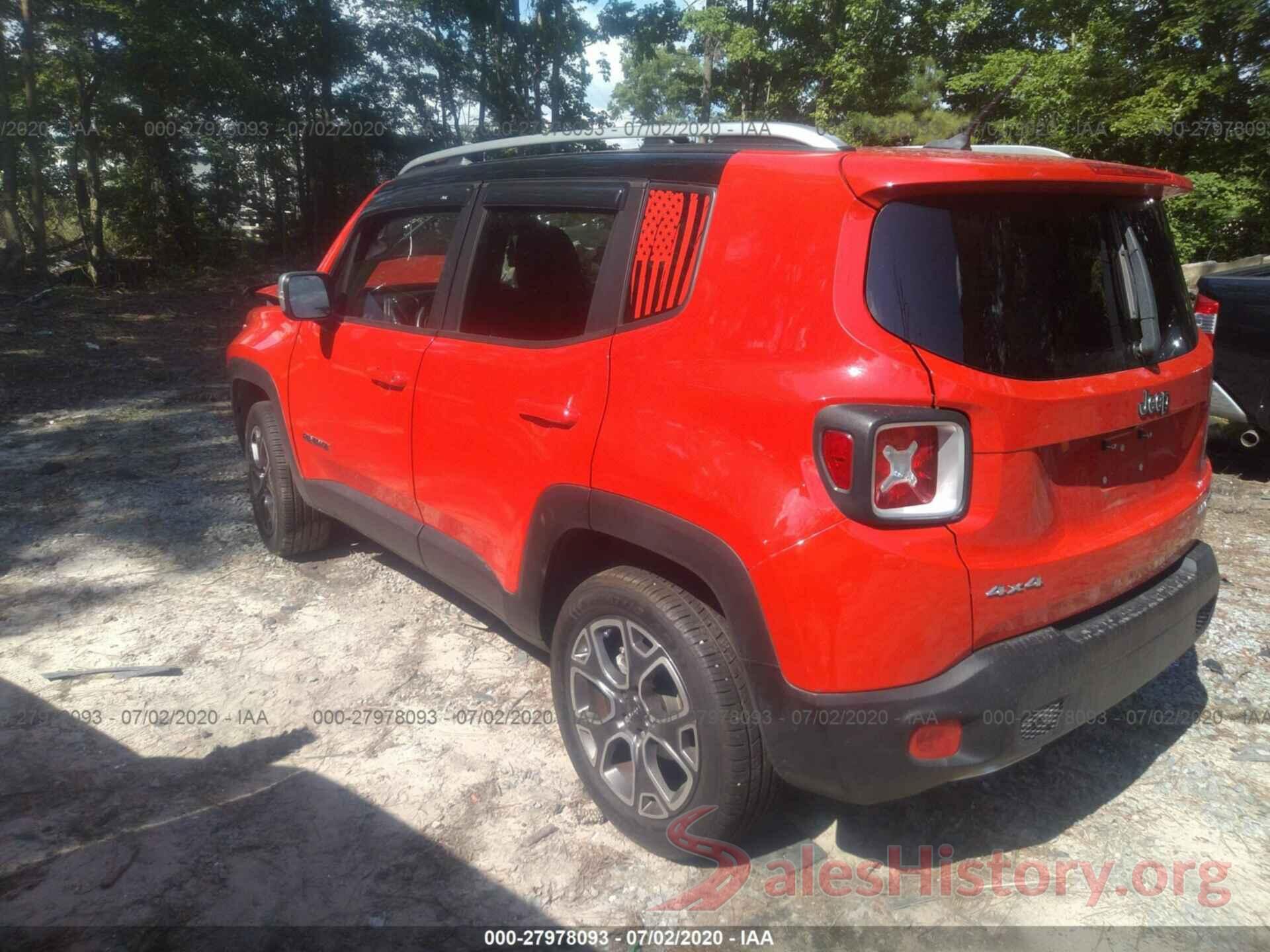 ZACCJBDB0HPE74098 2017 Jeep Renegade