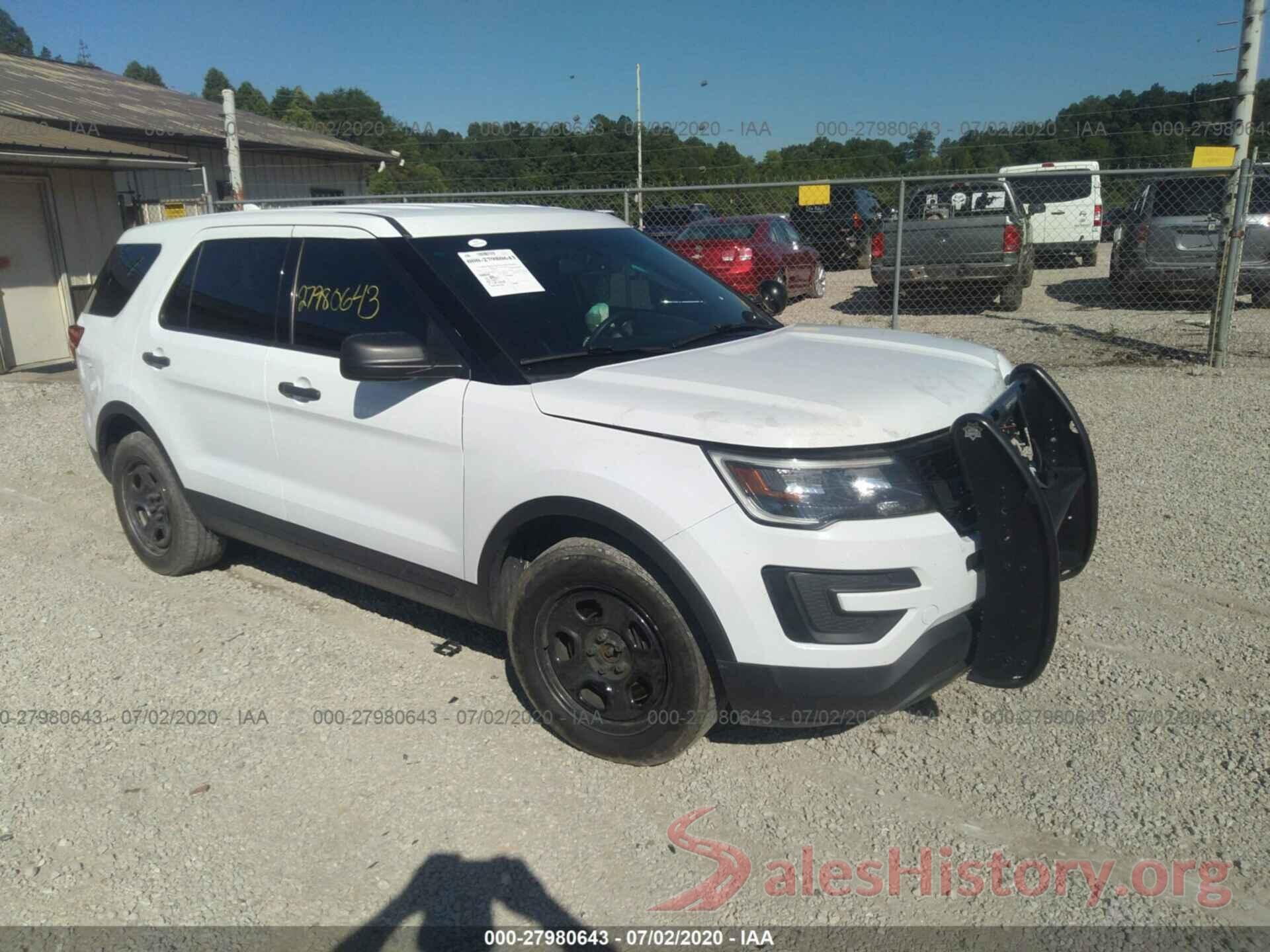 1FM5K8AR8GGA78406 2016 FORD EXPLORER