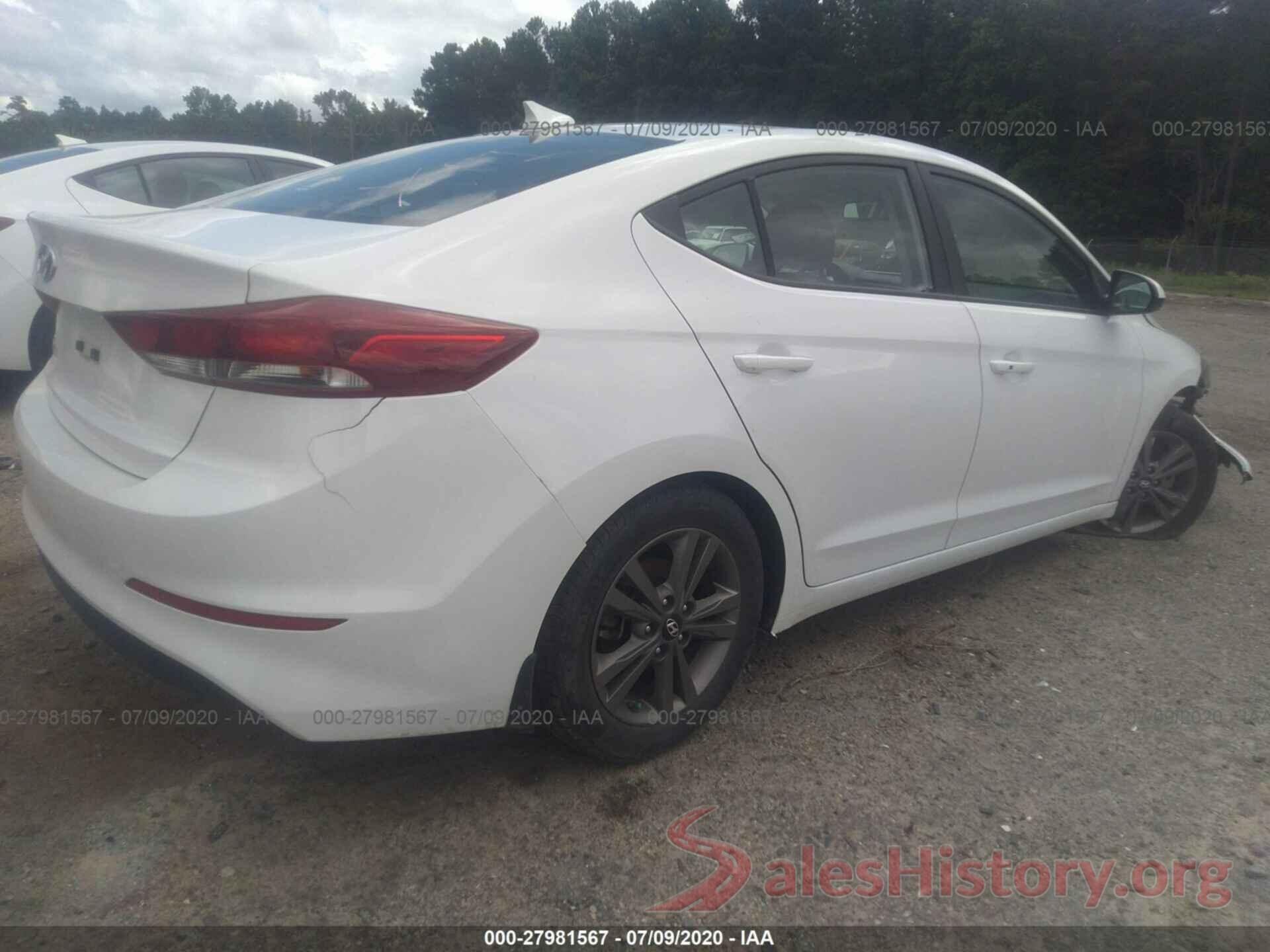 5NPD84LF2JH231830 2018 HYUNDAI ELANTRA