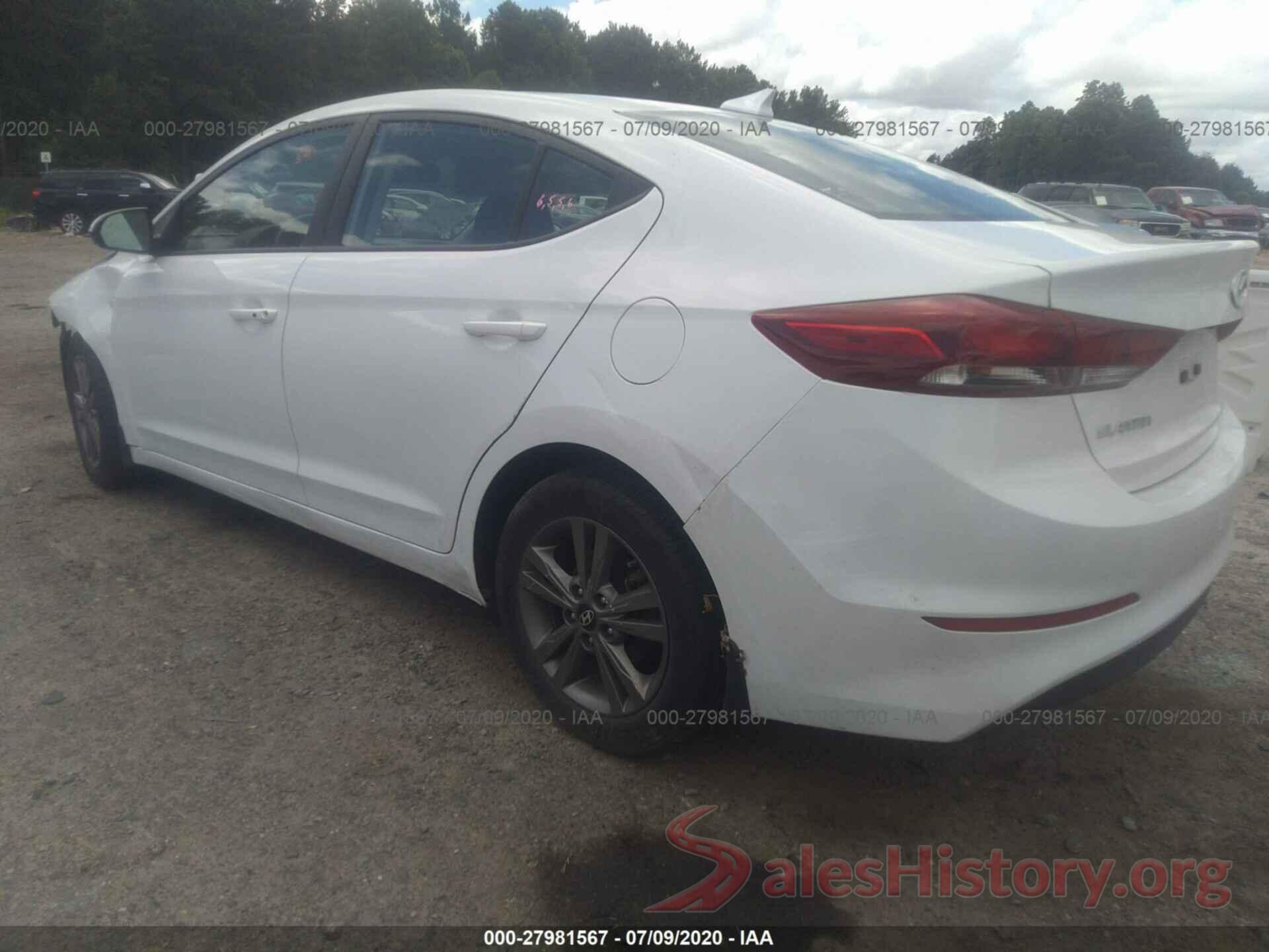 5NPD84LF2JH231830 2018 HYUNDAI ELANTRA