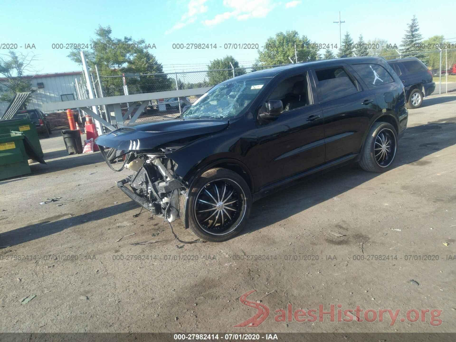 1C4SDJCT4KC685002 2019 DODGE DURANGO