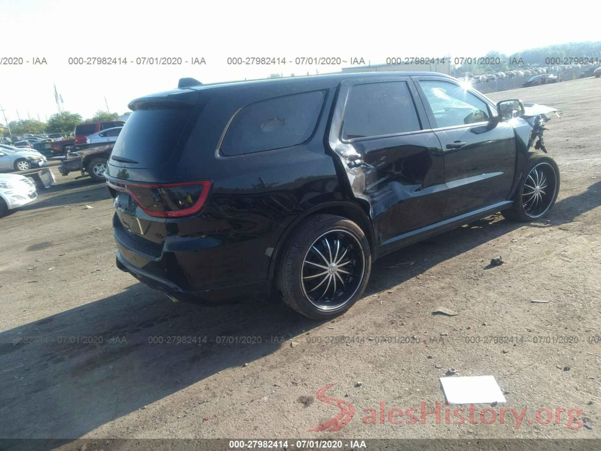 1C4SDJCT4KC685002 2019 DODGE DURANGO