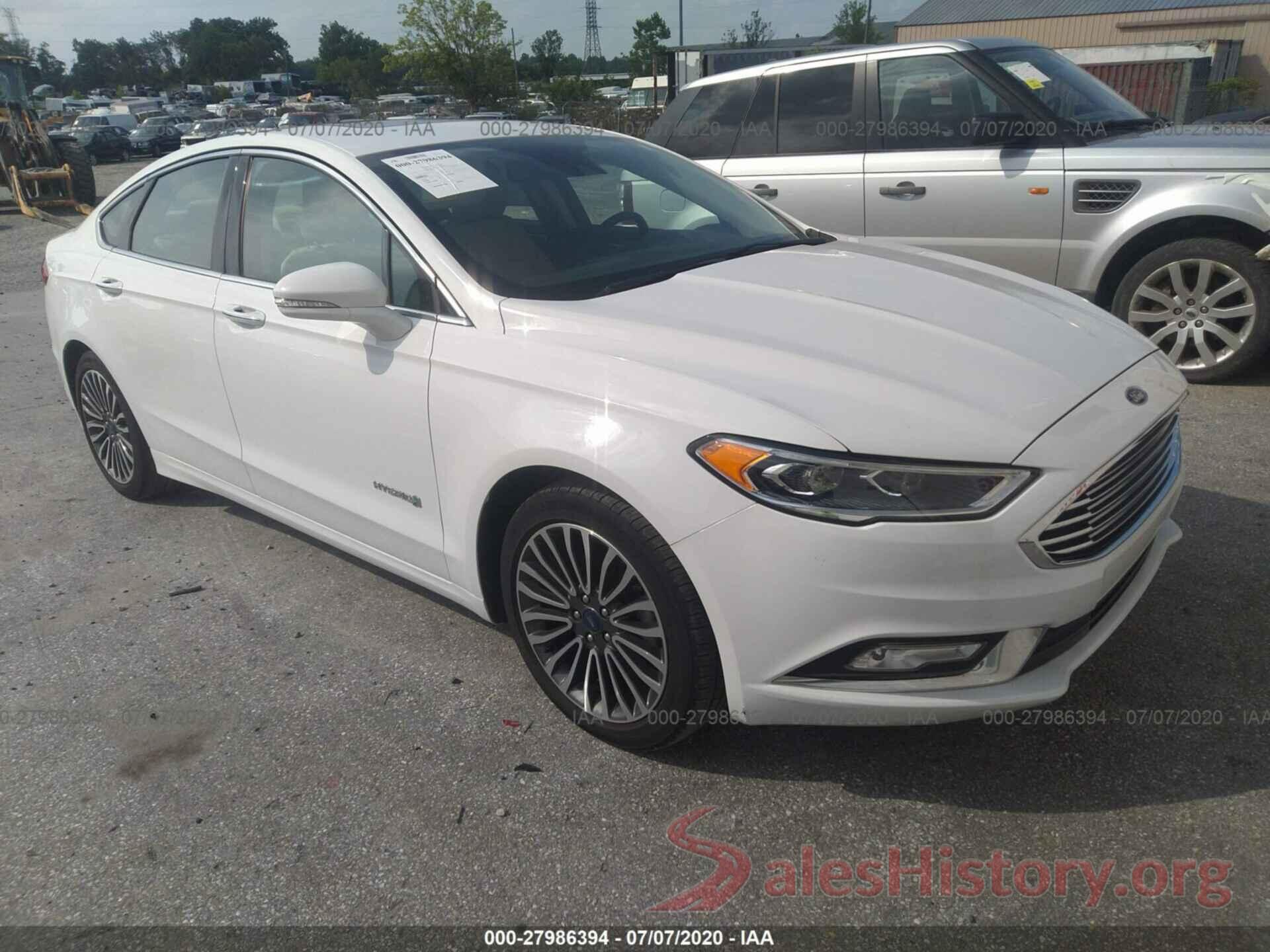 3FA6P0RU5JR120797 2018 FORD FUSION HYBRID