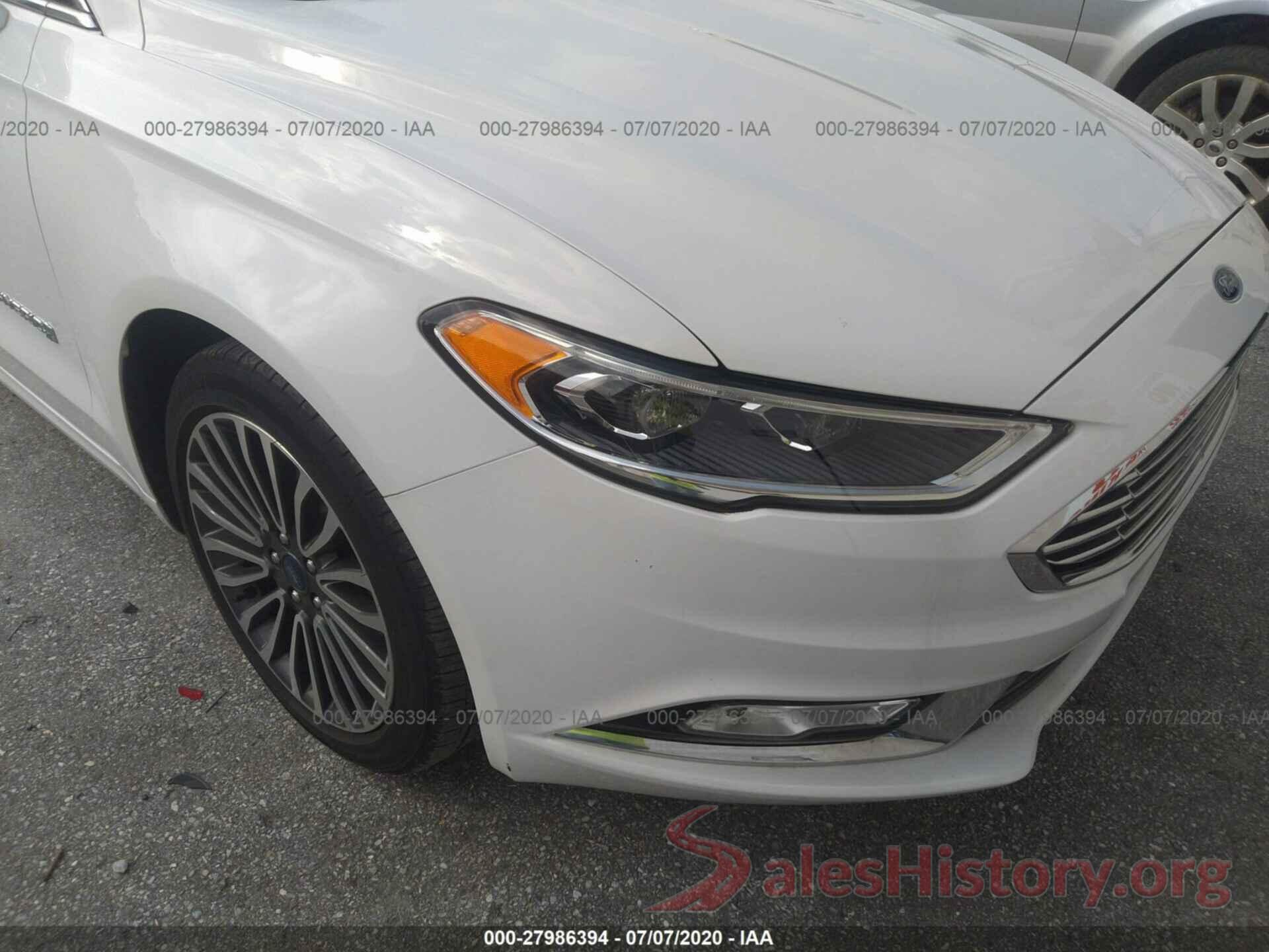 3FA6P0RU5JR120797 2018 FORD FUSION HYBRID