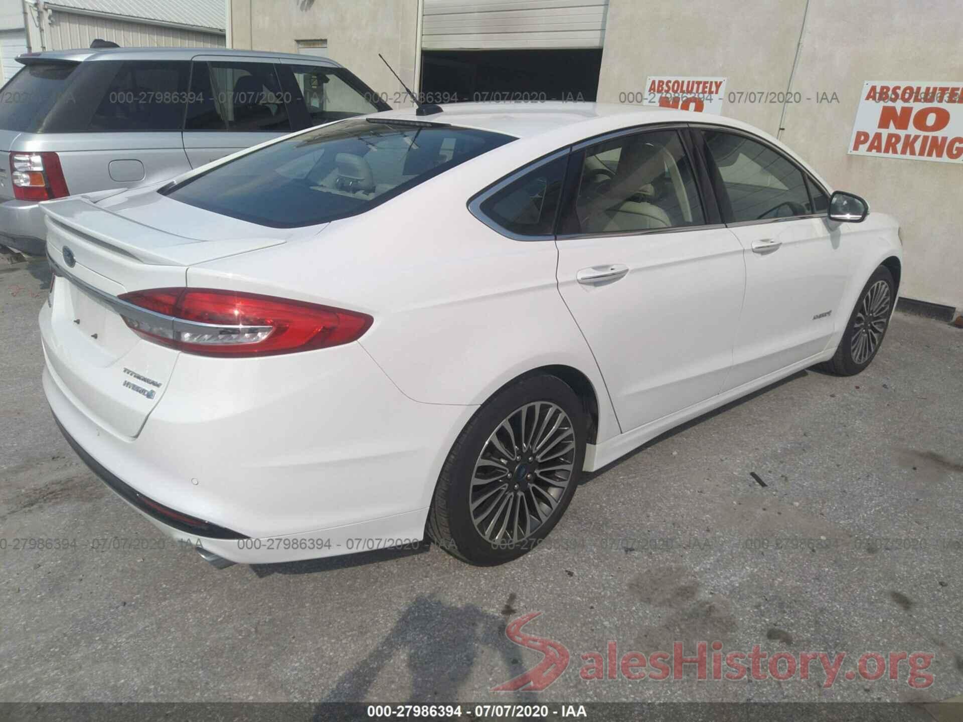 3FA6P0RU5JR120797 2018 FORD FUSION HYBRID