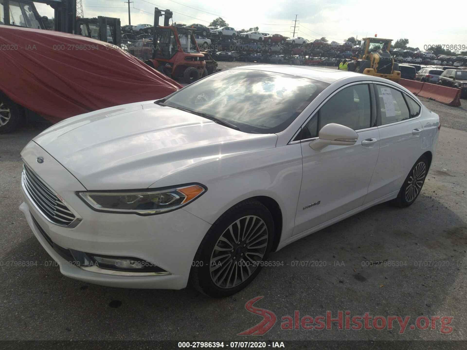 3FA6P0RU5JR120797 2018 FORD FUSION HYBRID