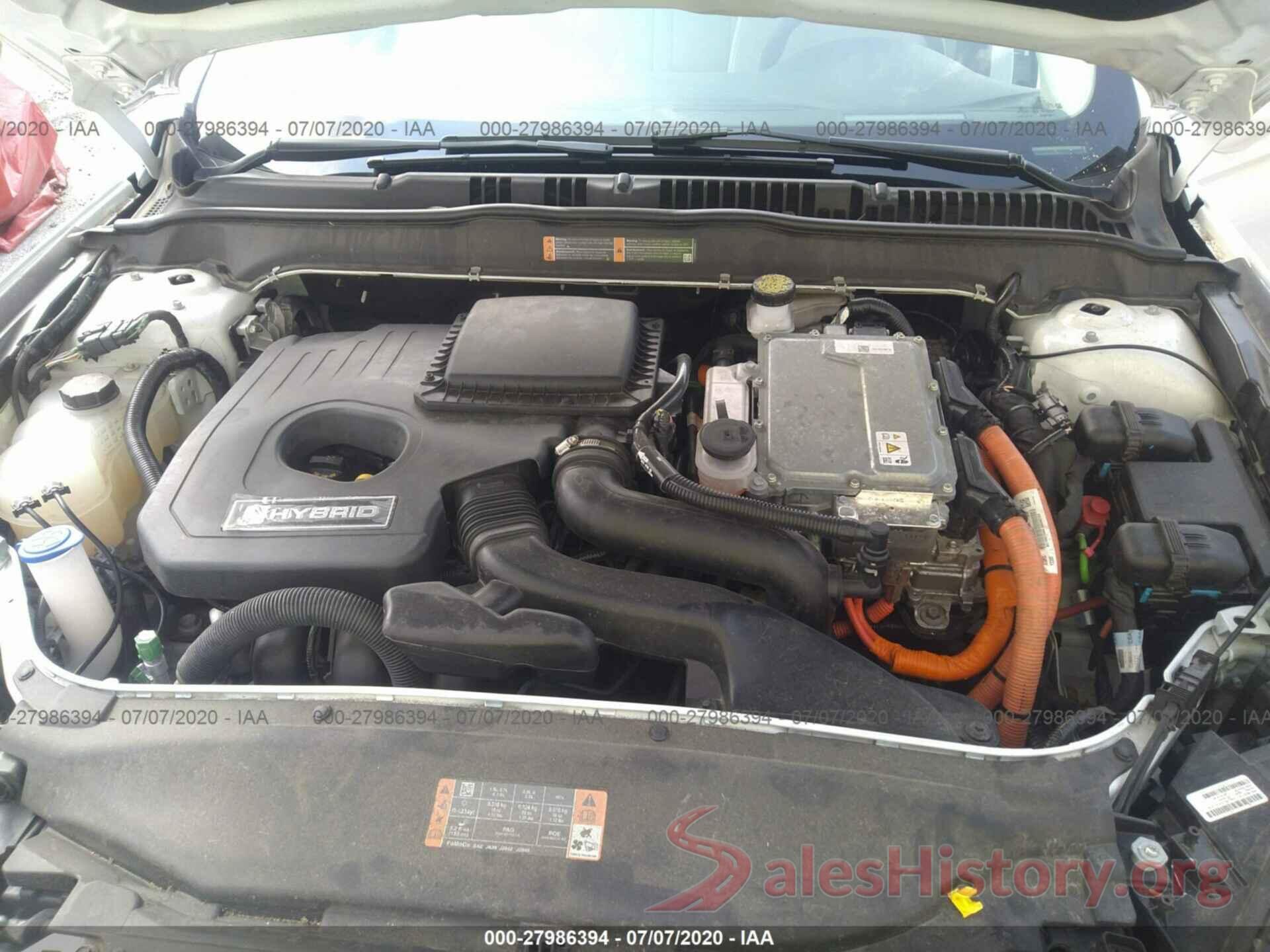 3FA6P0RU5JR120797 2018 FORD FUSION HYBRID