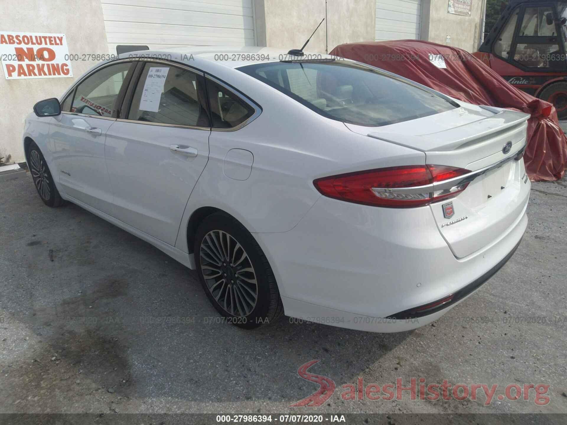 3FA6P0RU5JR120797 2018 FORD FUSION HYBRID