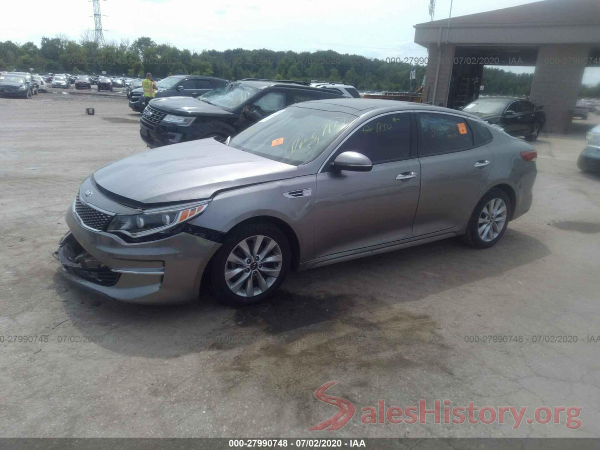 5XXGU4L31GG092048 2016 KIA Optima