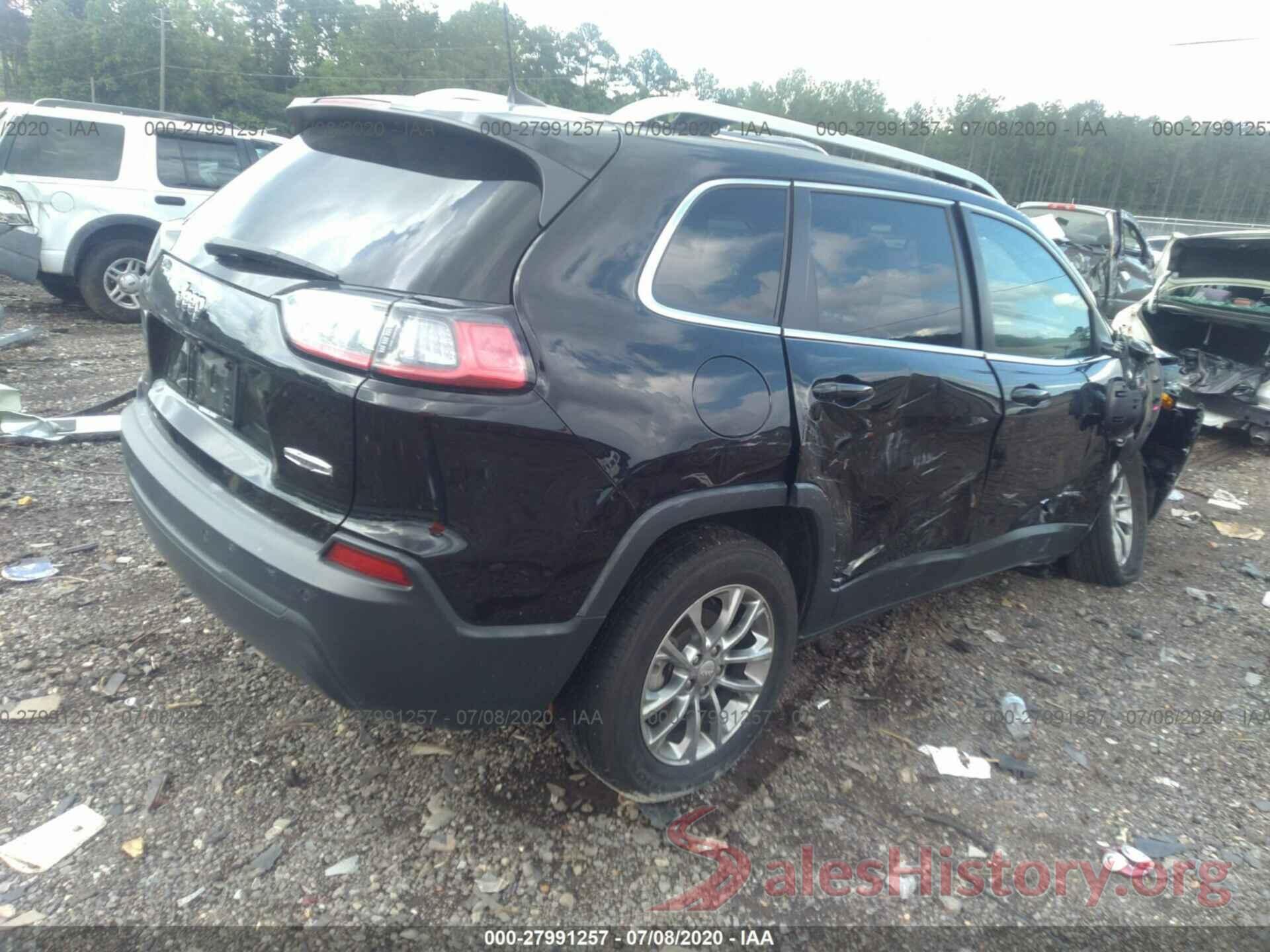 1C4PJLLB0KD377238 2019 JEEP CHEROKEE