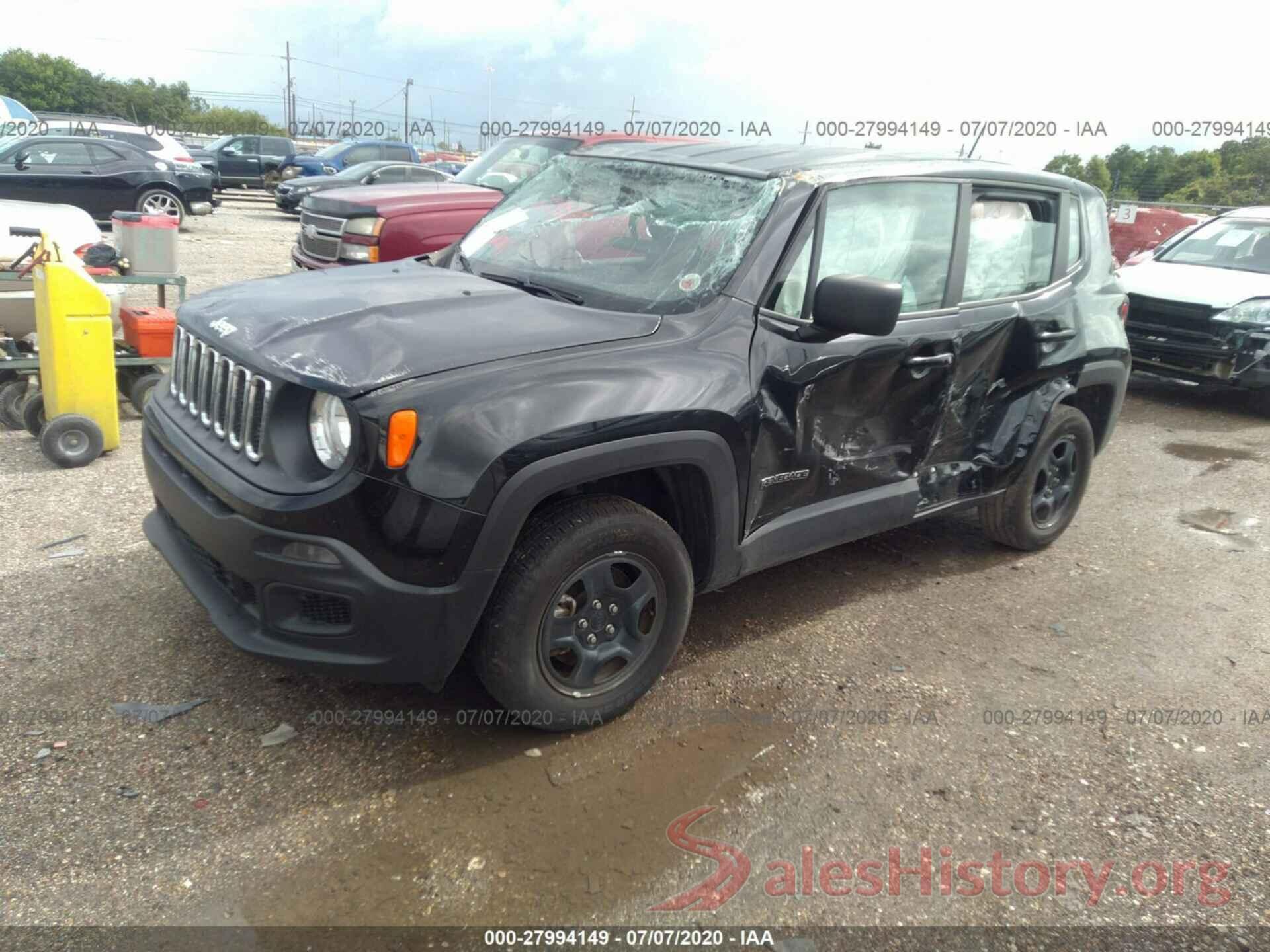 ZACCJBABXHPE42571 2017 Jeep Renegade