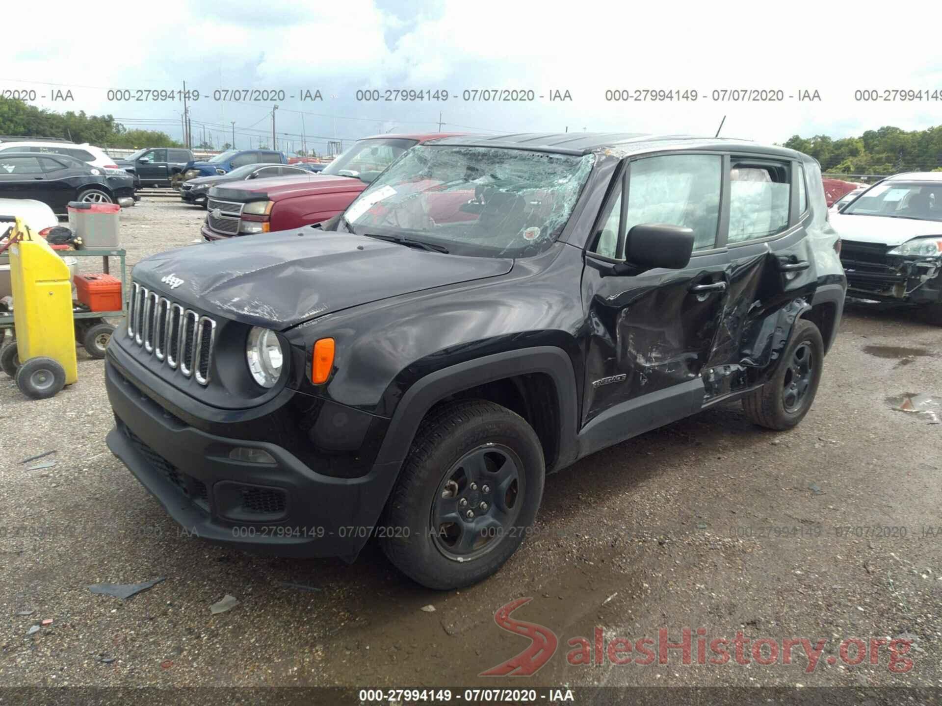 ZACCJBABXHPE42571 2017 Jeep Renegade