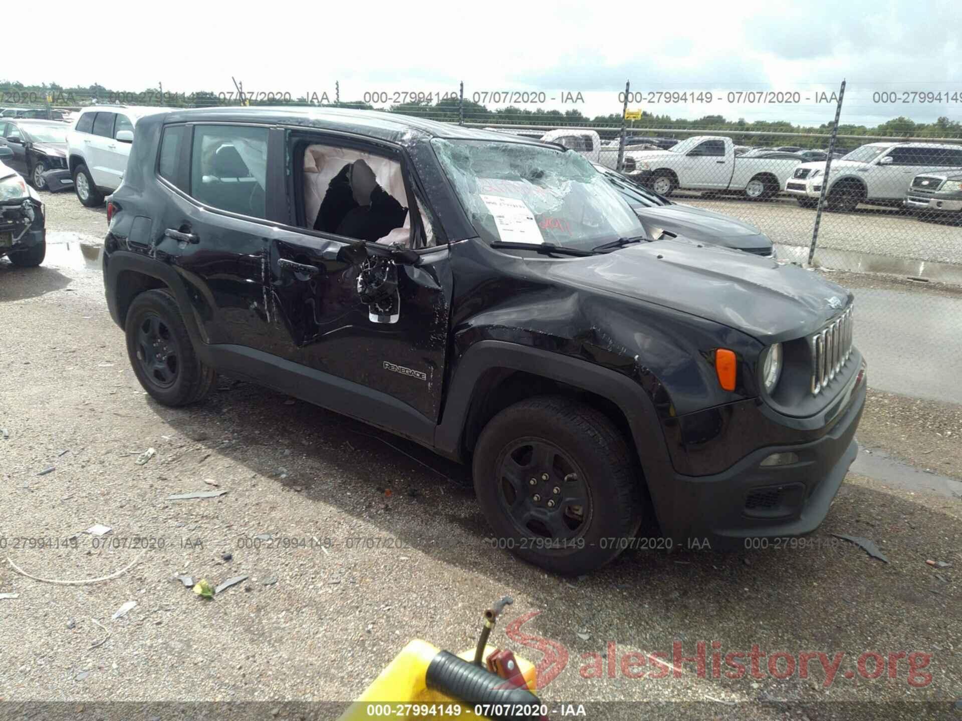 ZACCJBABXHPE42571 2017 Jeep Renegade