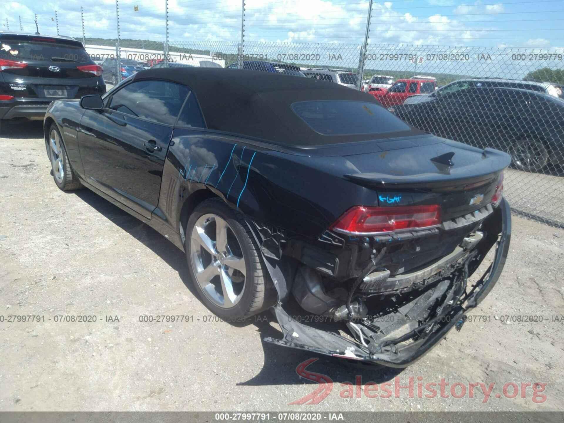 2G1FC3D38E9147776 2014 CHEVROLET CAMARO