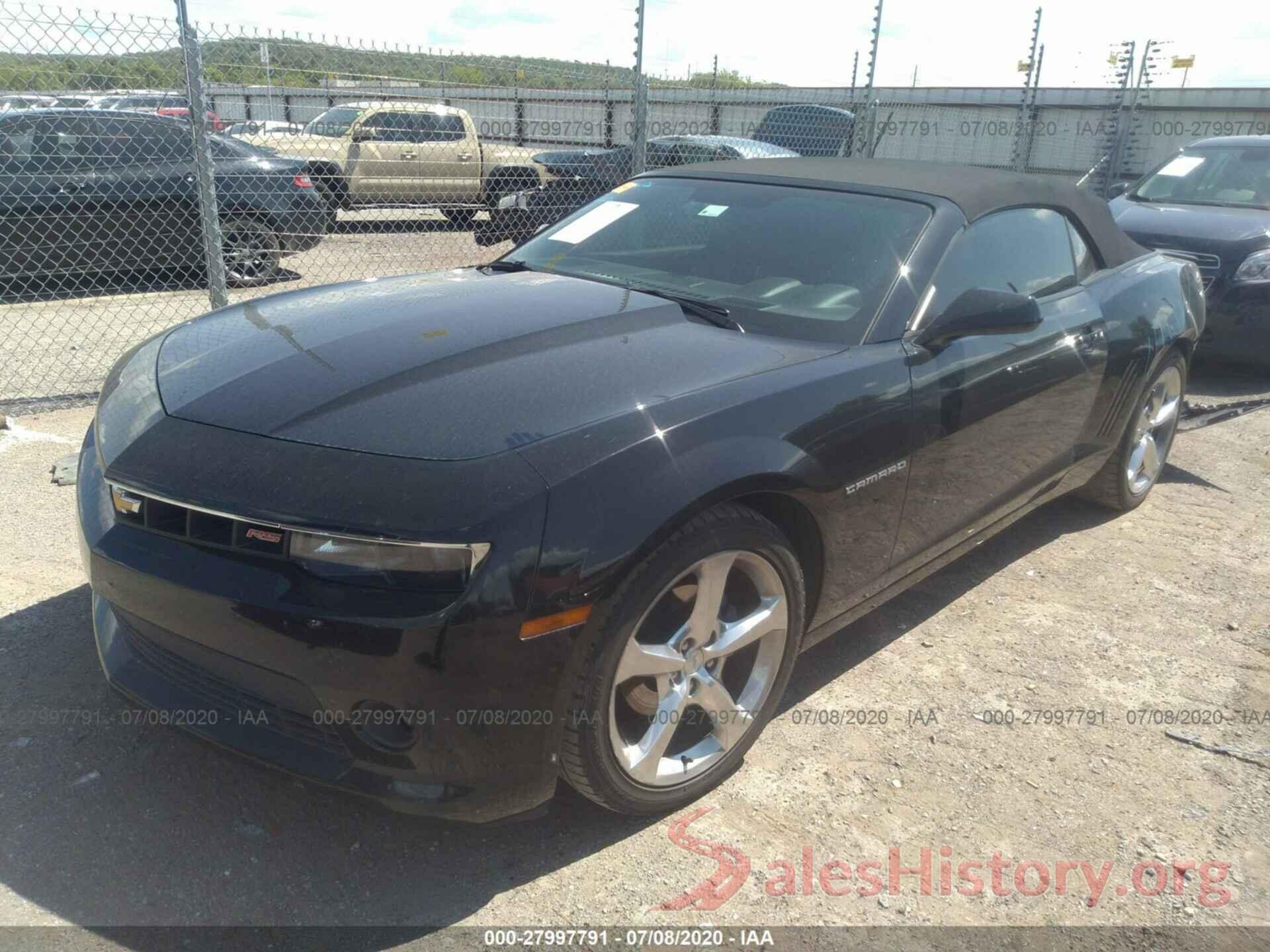 2G1FC3D38E9147776 2014 CHEVROLET CAMARO