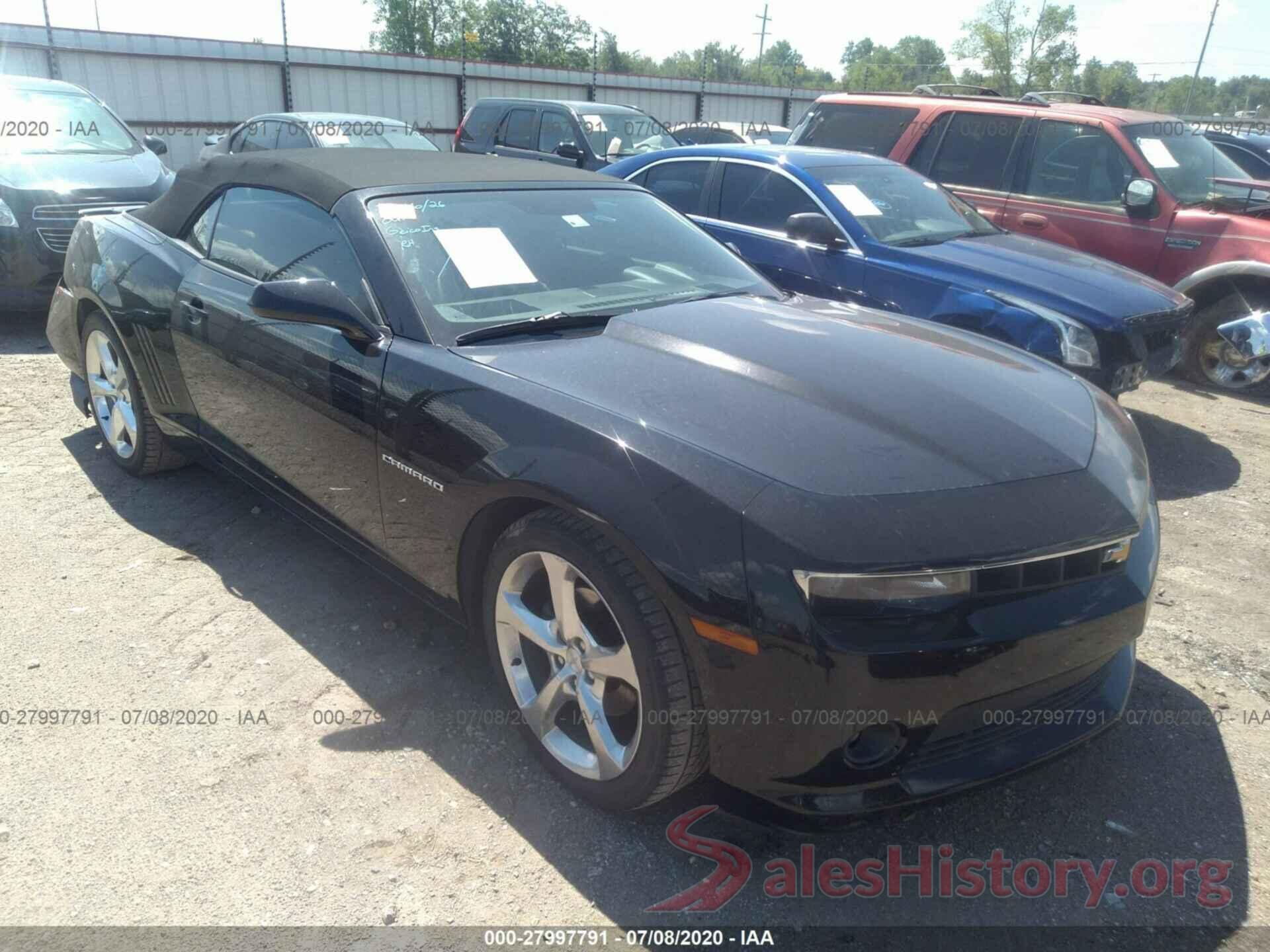 2G1FC3D38E9147776 2014 CHEVROLET CAMARO