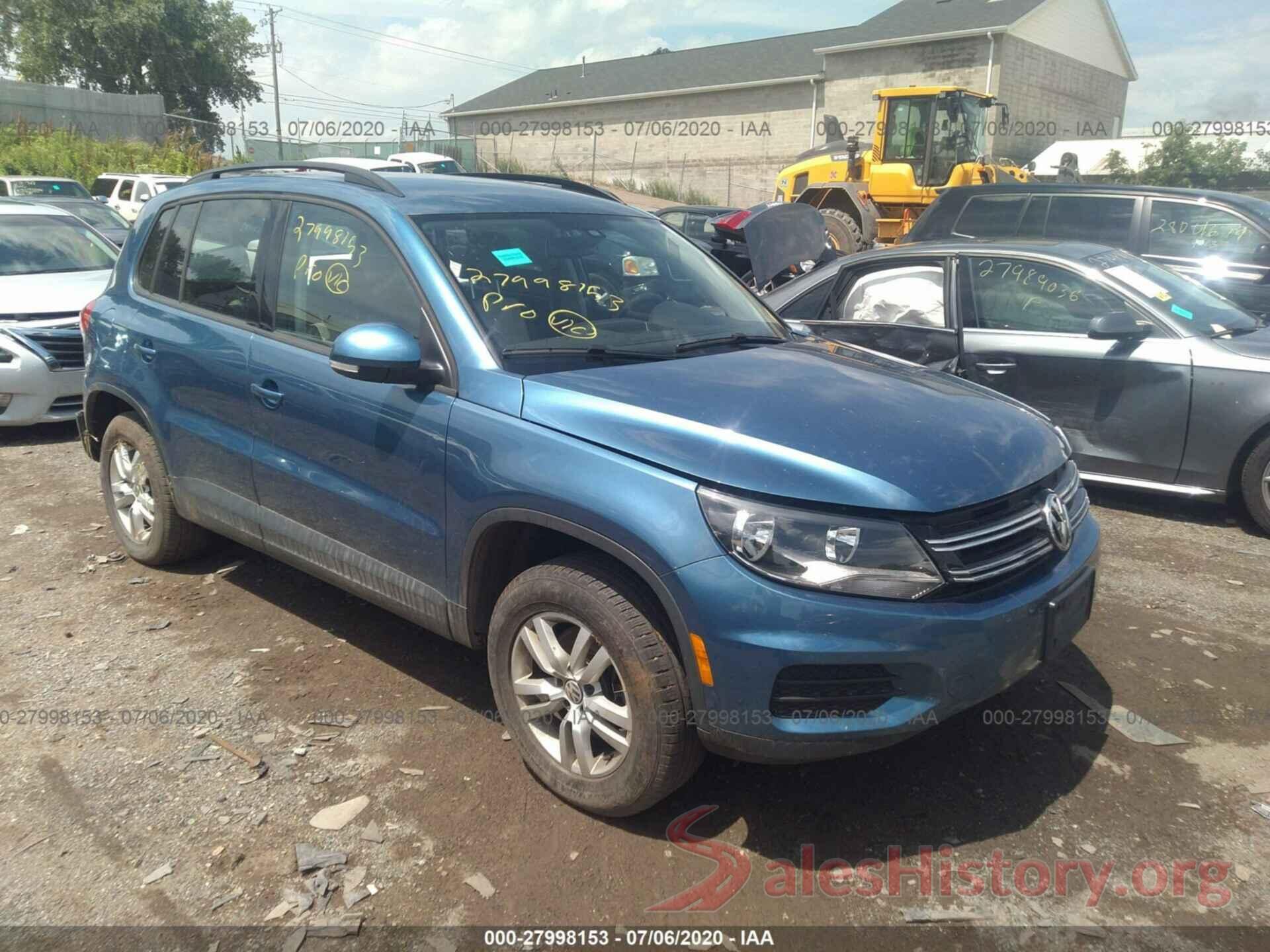 WVGBV7AX6HW510856 2017 VOLKSWAGEN TIGUAN