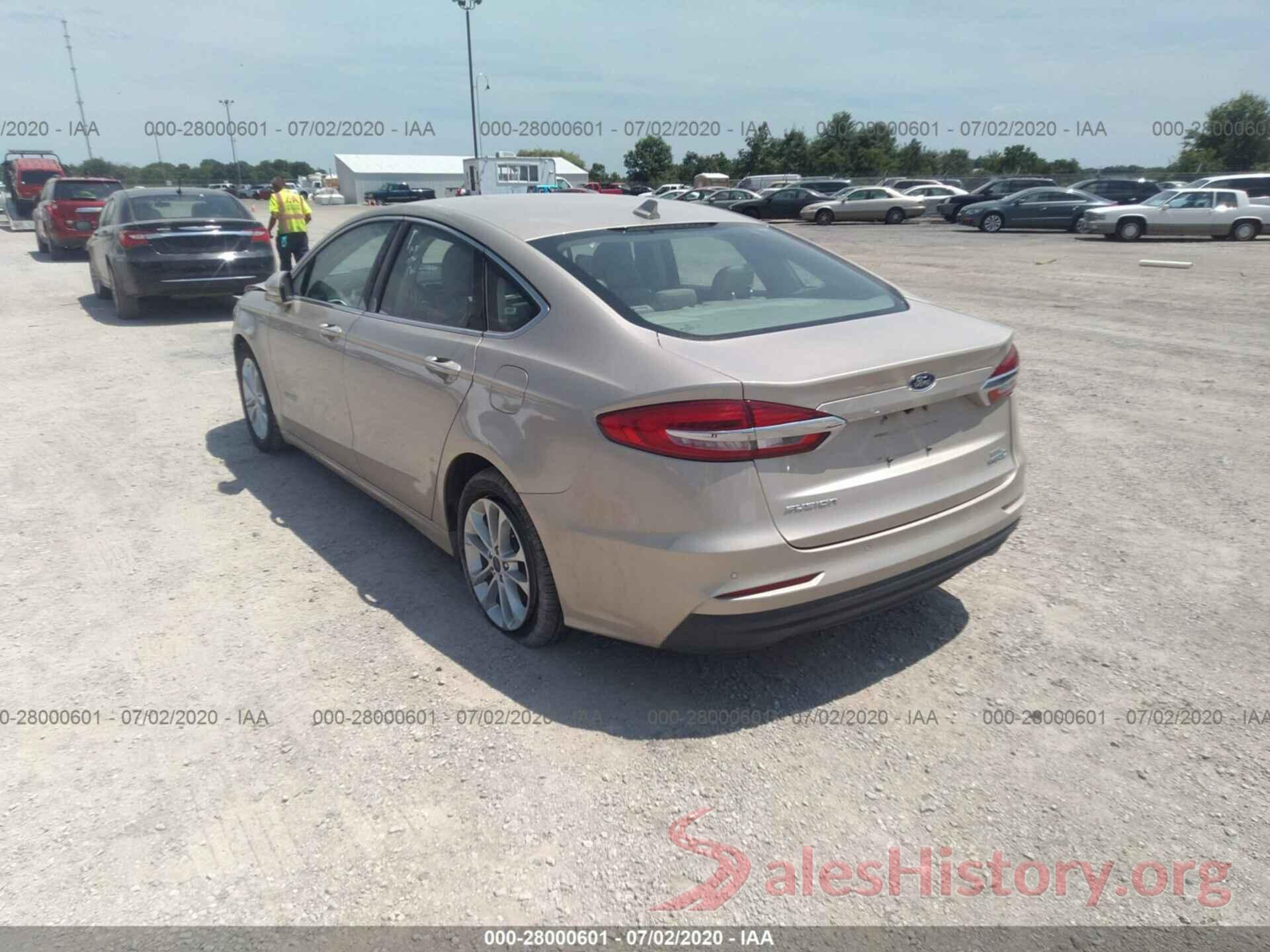 3FA6P0MU5KR233299 2019 FORD FUSION